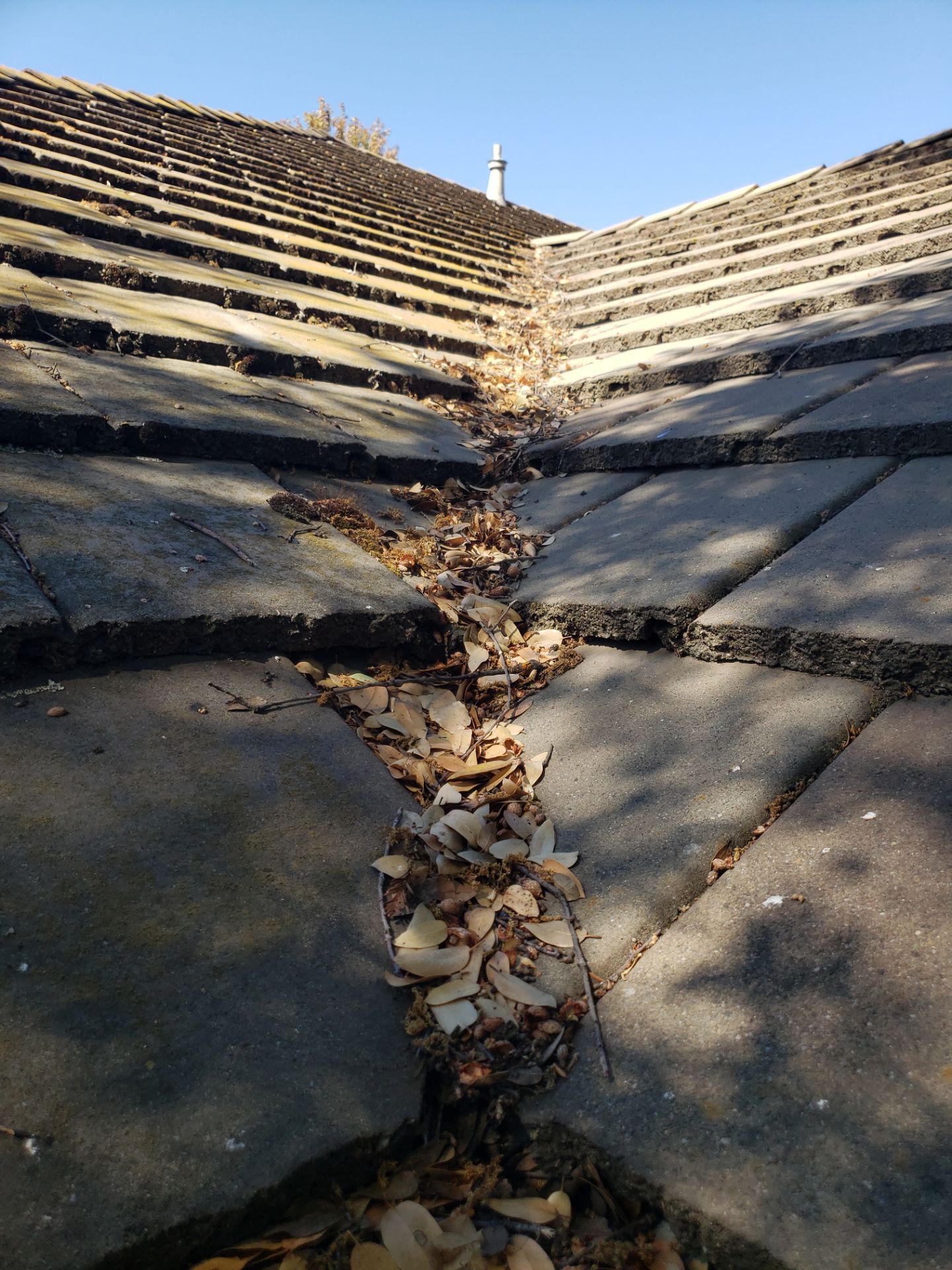 Roof Restore using Valley Armor and Tile Roof Cleaning by Byers Enterprises 