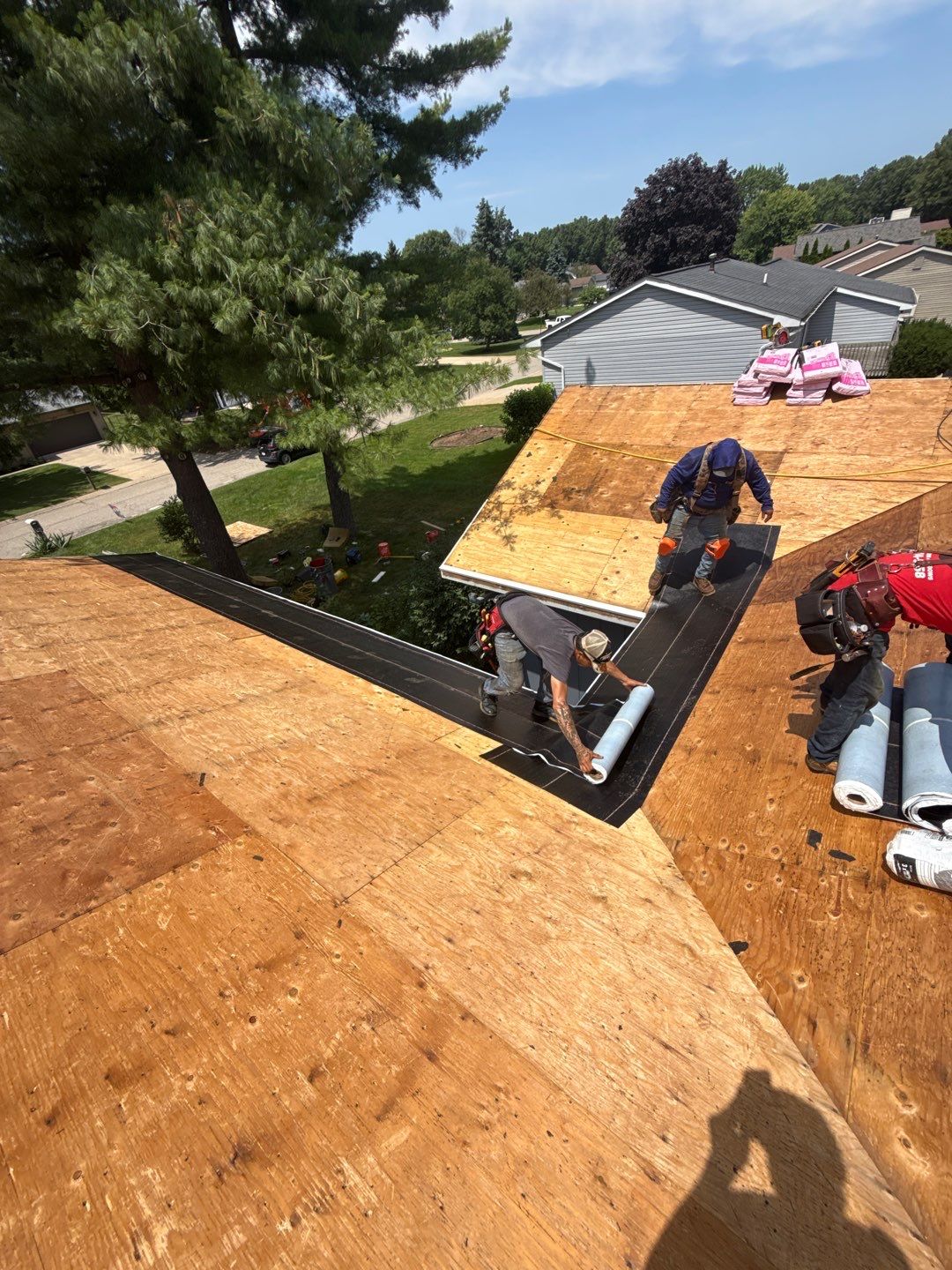 Roof Replacement using Owens Corning Tru Definitions by 180 Contractors