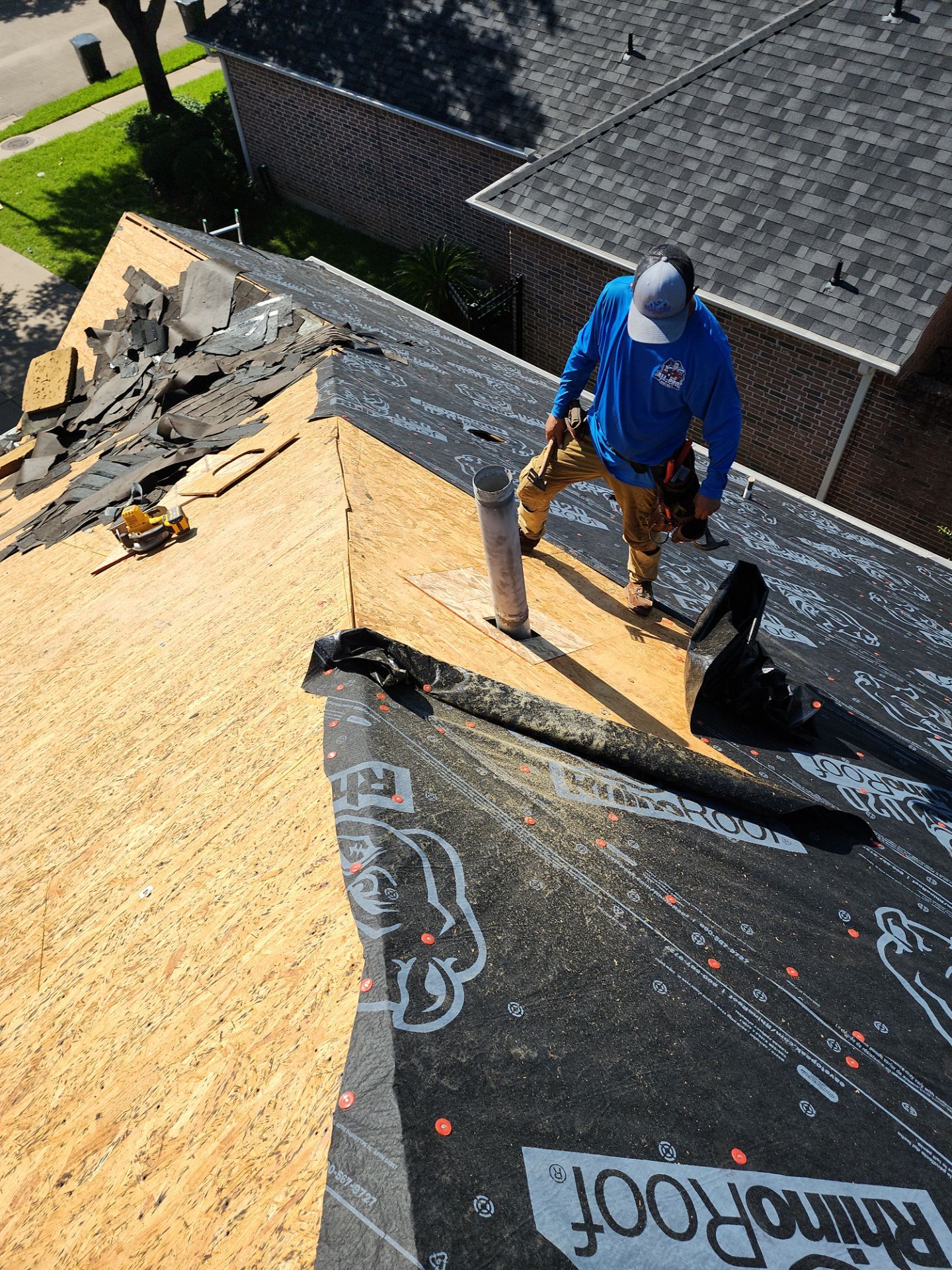 Residential Roofing Repair using Owen's Corning Duration (Lifetime) Shingles by Roof Repair Company