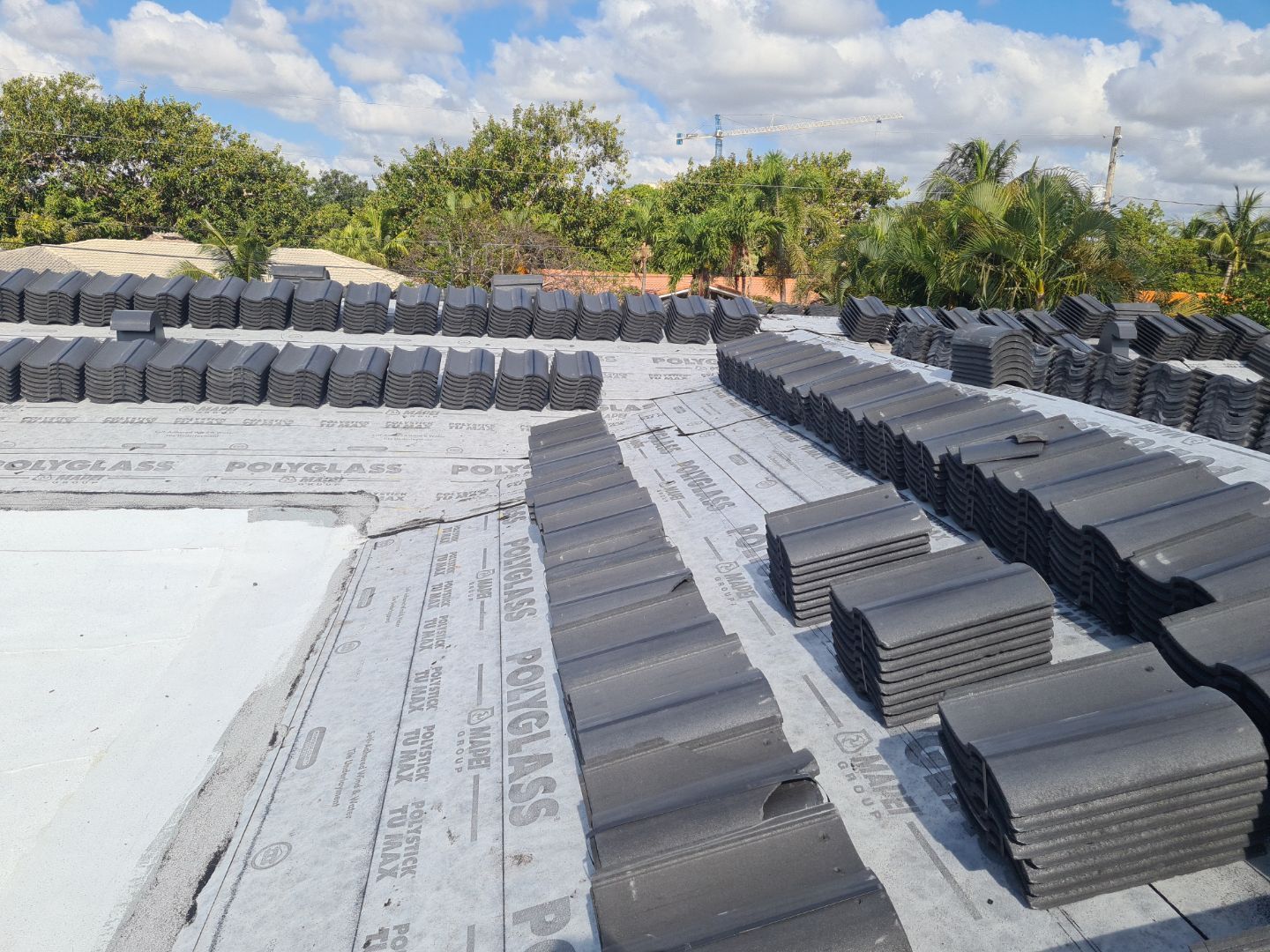 Residential Roofing Installation using WestLake Roofing Tile by BLUES BROTHERS CONSTRUCTION CORP