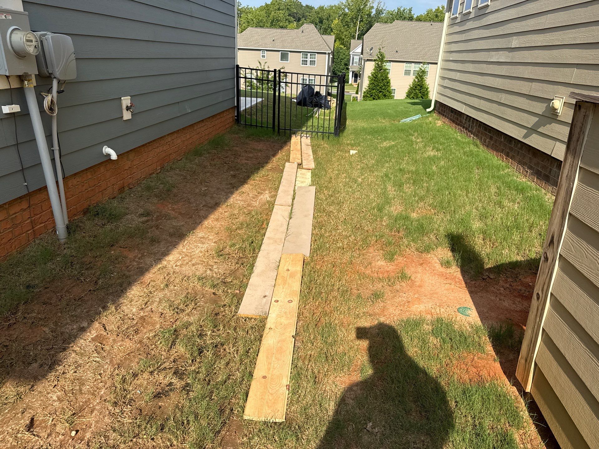 Project in Waxhaw by Badger Hauling