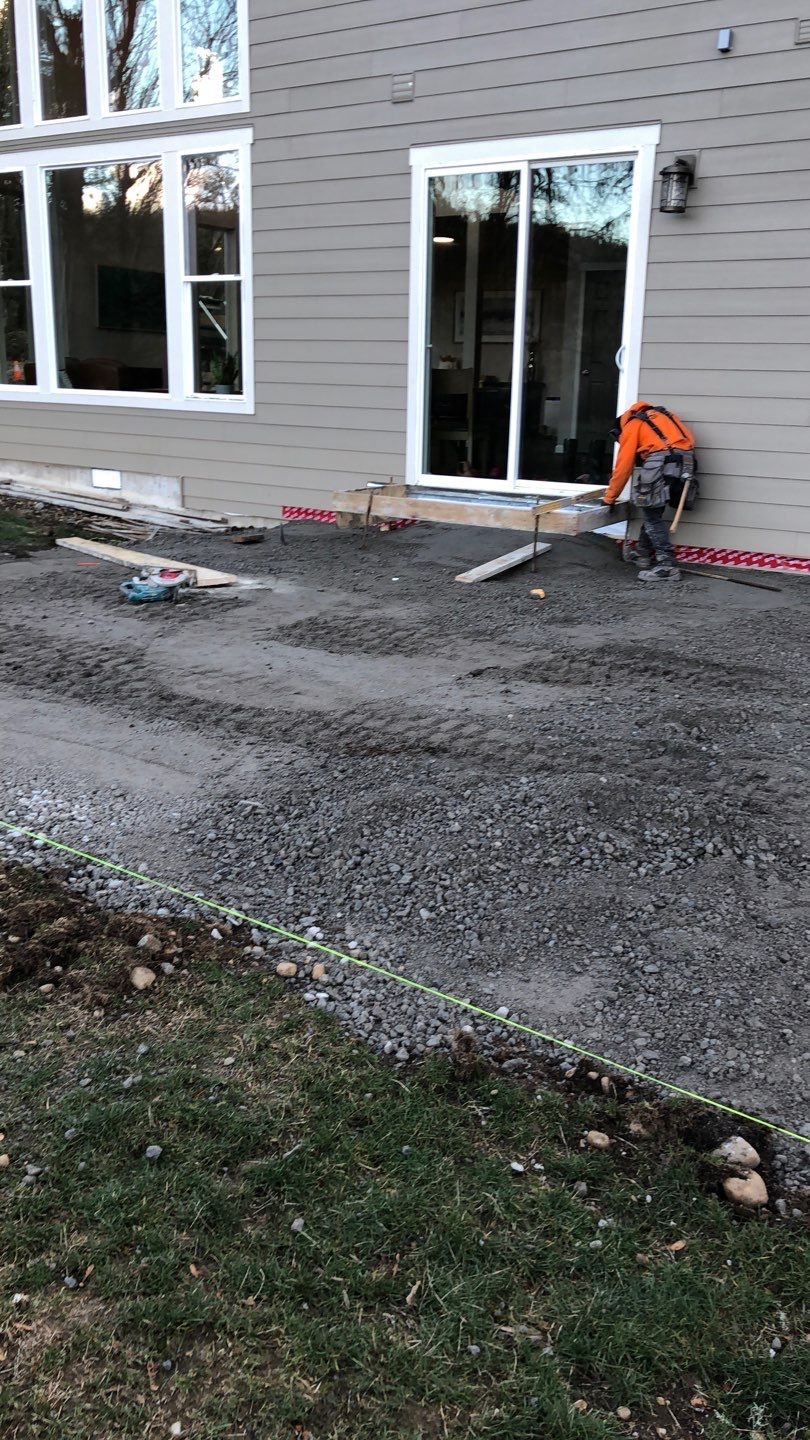 Mandy | Stamped Concrete Patio & Driveway by Jireh Asphalt & Concrete Inc 