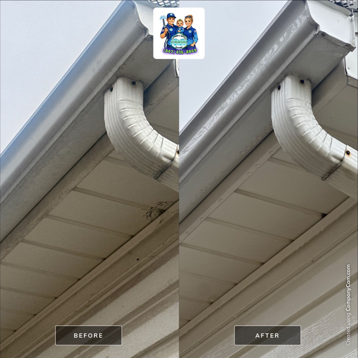 Project in Lake Villa by Simmons Power & Soft Washing