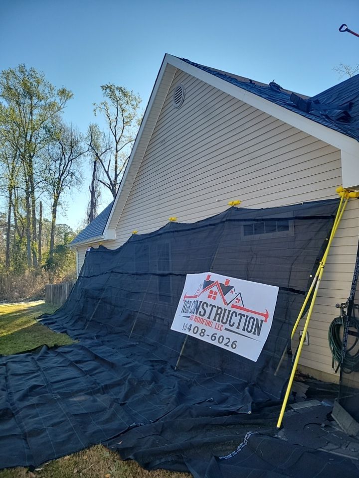 Roof Replacement using 7/16-in x 4-ft x 8-ft OSB Sheathing by RGR Construction and Roofing, LLC