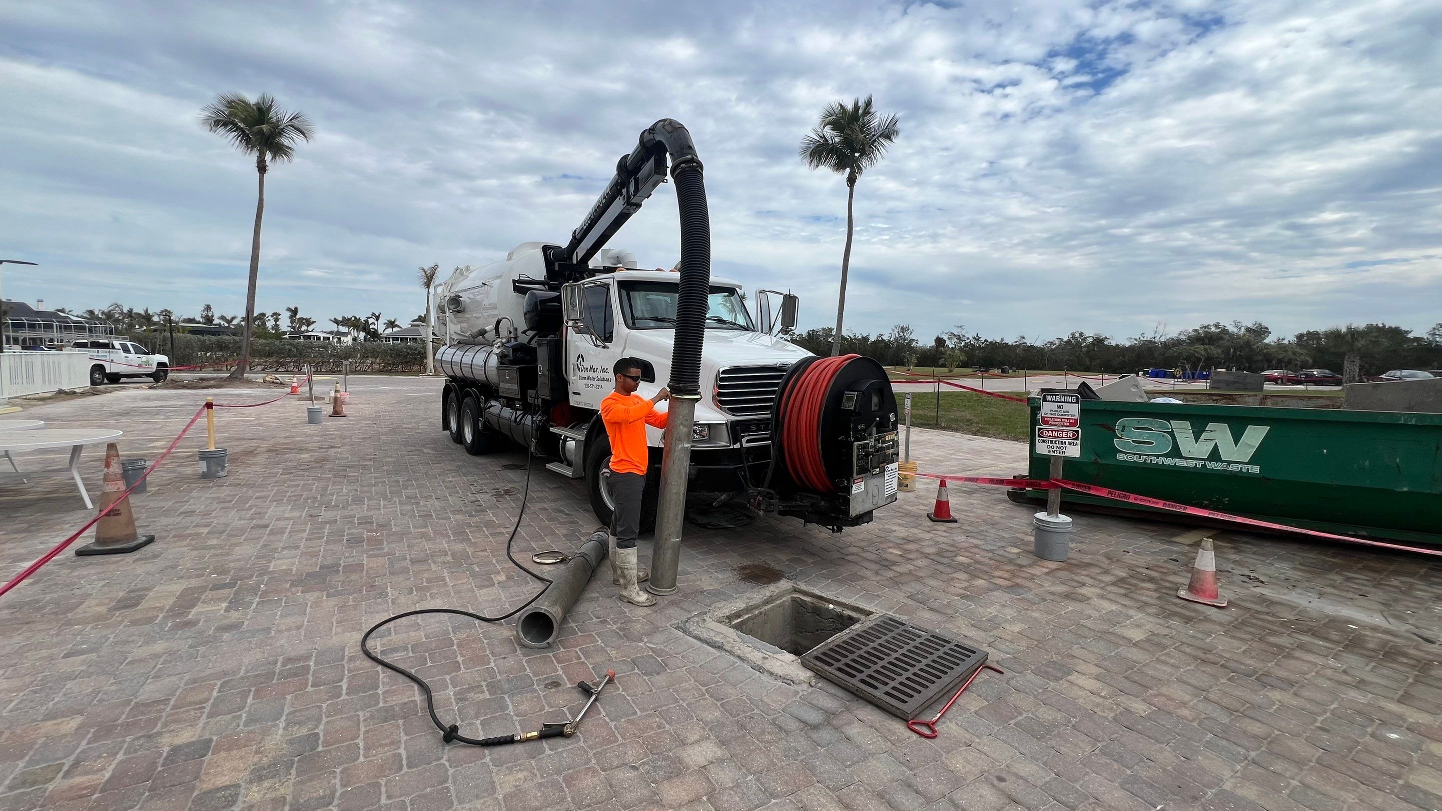 Bonita Springs Condo Stormwater System Maintenance by Don Mar, Inc. Storm Water Solutions