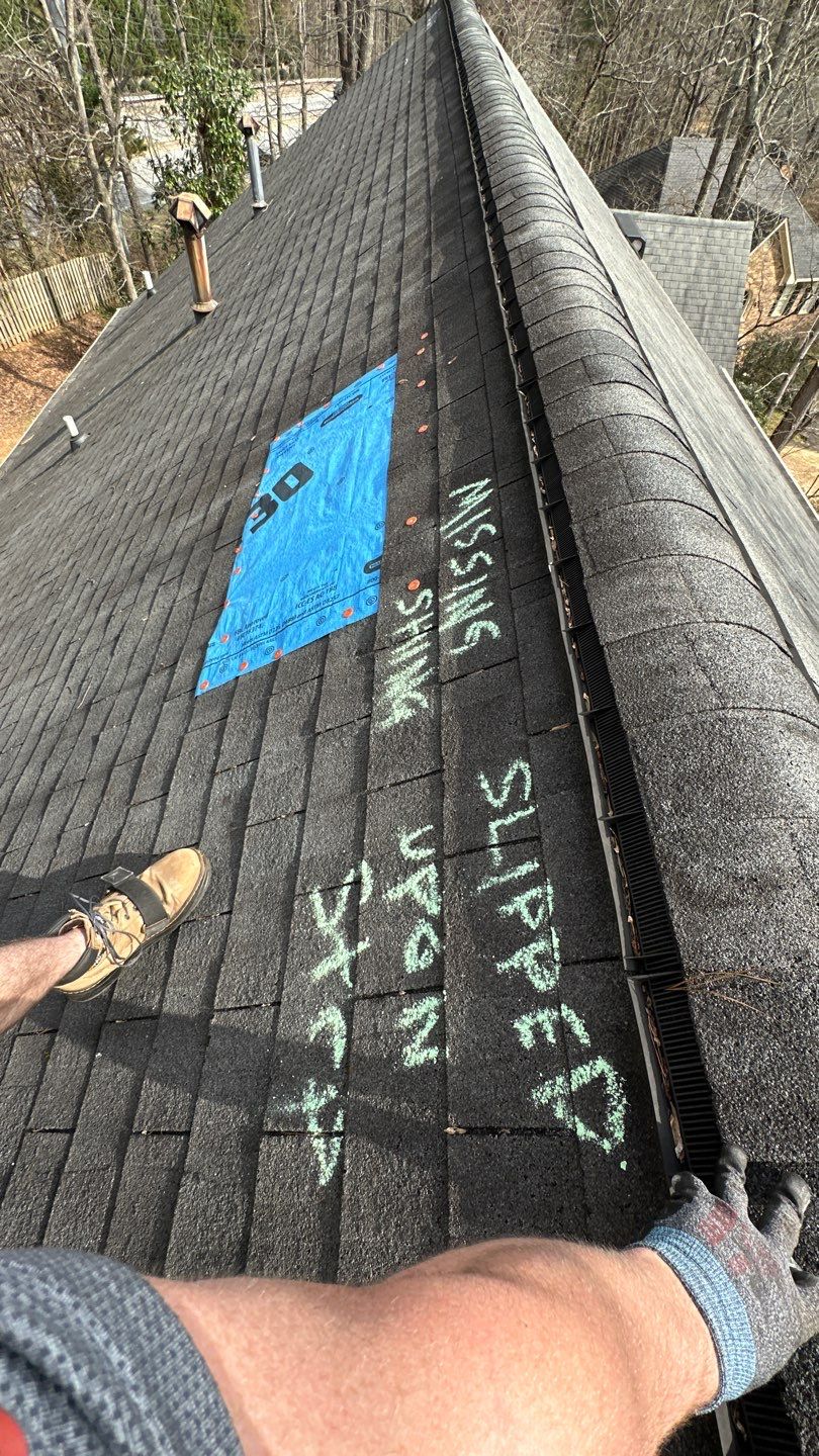 Residential Roofing Installation using Owens Corning Quary Gray by Inspector Roofing and Restoration