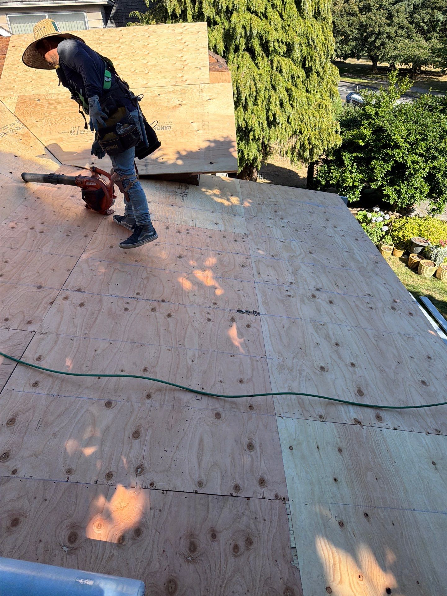 Residential Roofing Installation using GAF HDZ Shingles by Roofing Formula LLC