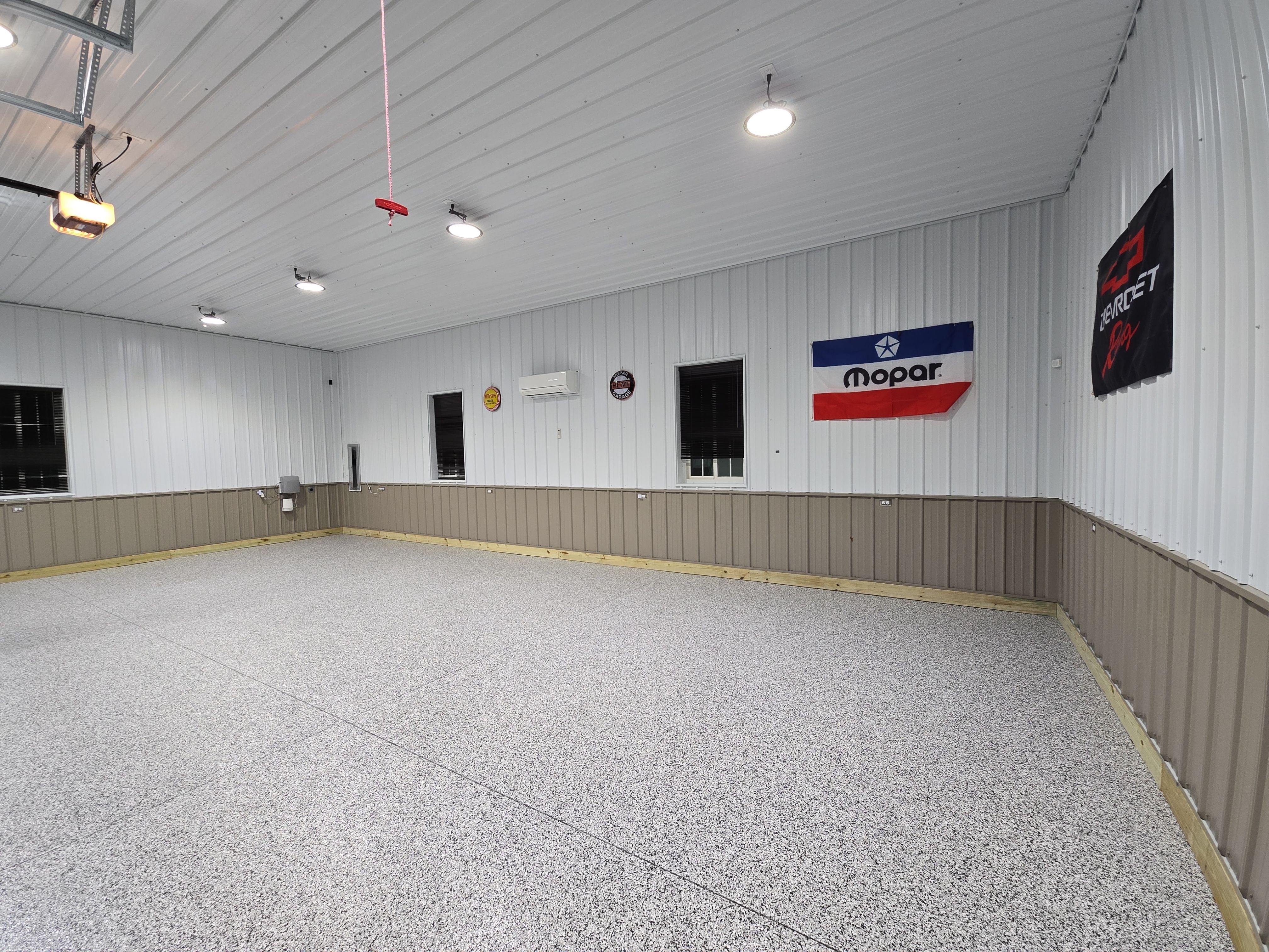 Exciting Garage Transformation by Elite Floor Solutions