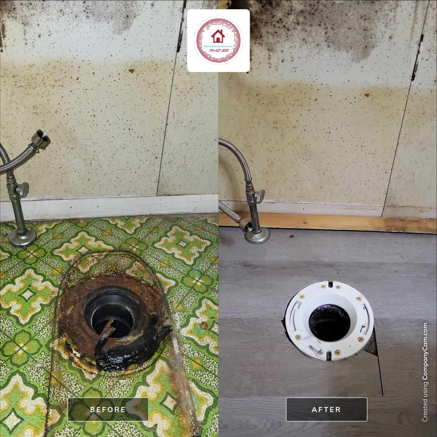 Flooring Installation using lvp by Matt's Honey Do Service