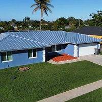 24ga 1" Nail-Strip Mill Finish by Total Roofing System The Metal Roof Experts