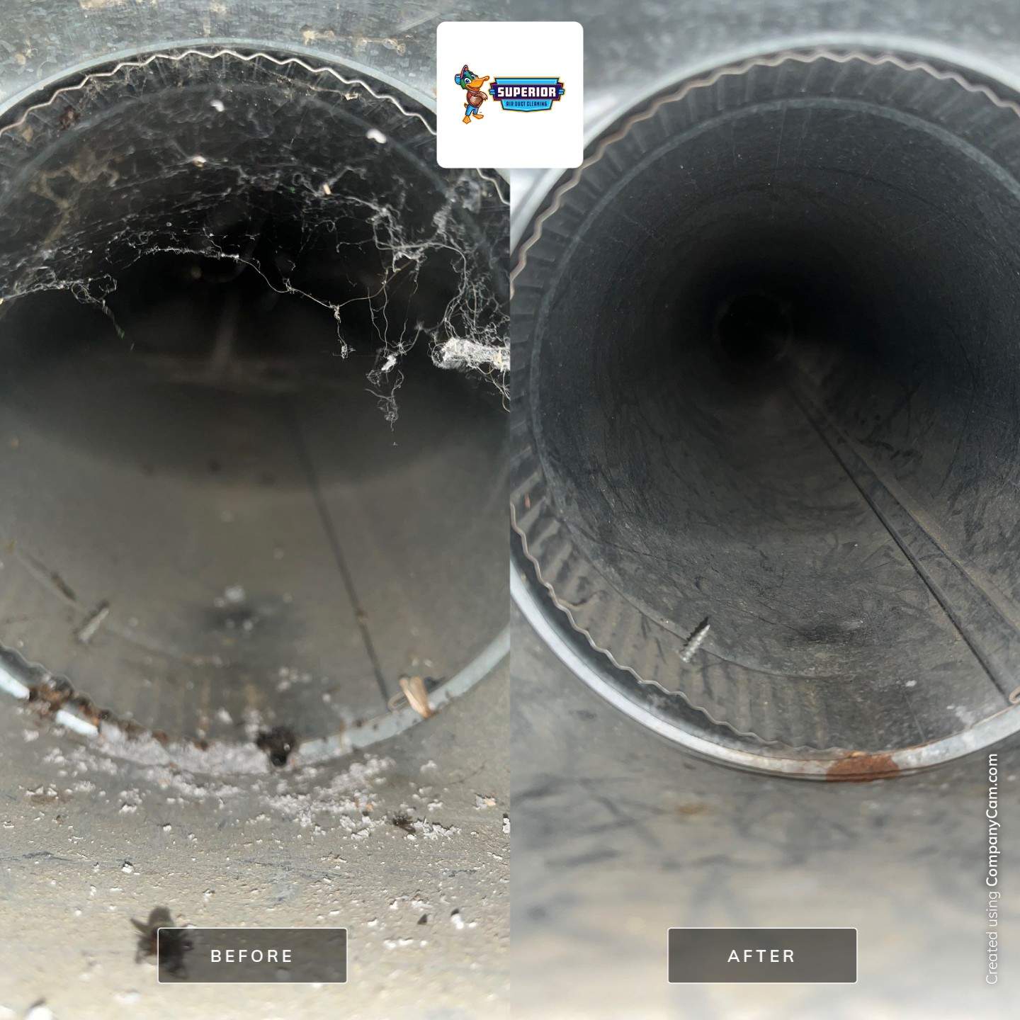 Air Duct Cleaning With a Vacuum Truck in East Palestine, OH by Superior Air Duct Cleaning