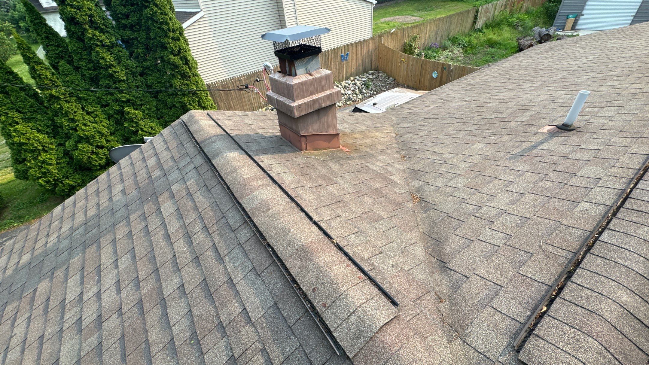 Roof Replacement using Owens Corning Summer Harvest by 180 Contractors