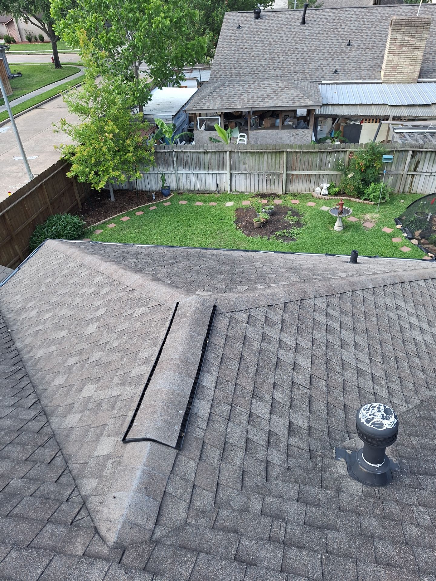 Project in Houston by Roofing Technologies Unlimited