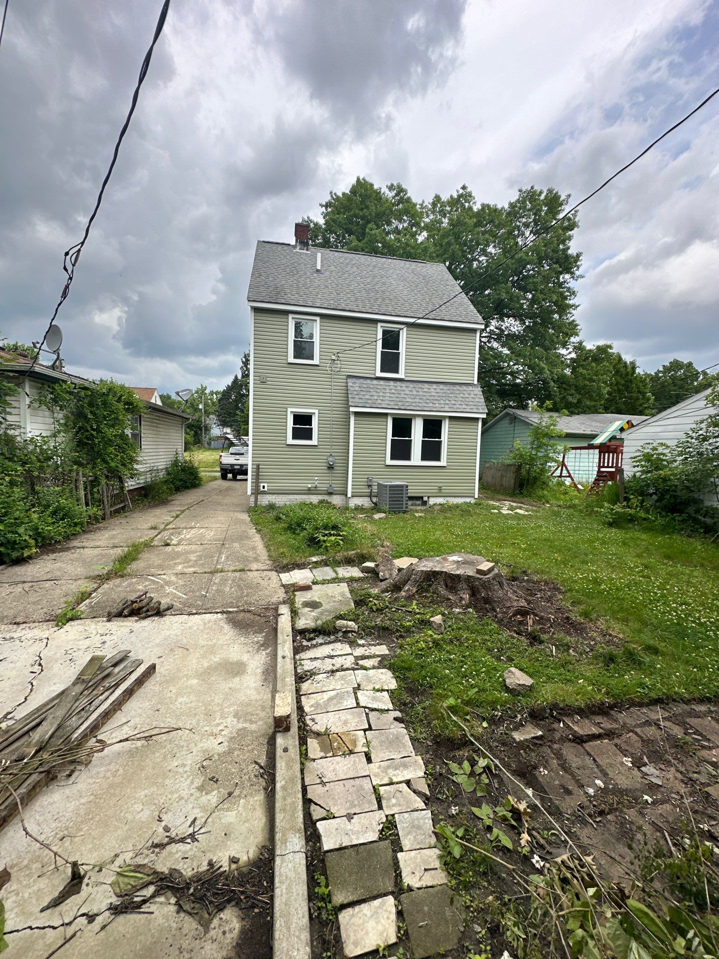 Project in Cleveland by Powers Roofing and Exteriors