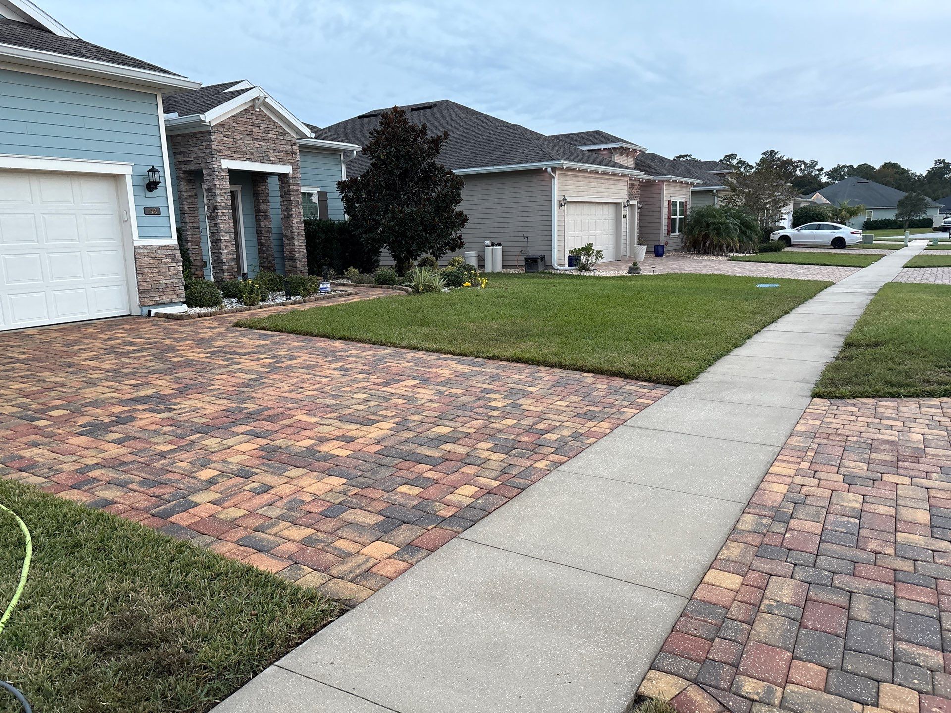 Paver Driveway using TopSeal by DuraSeal