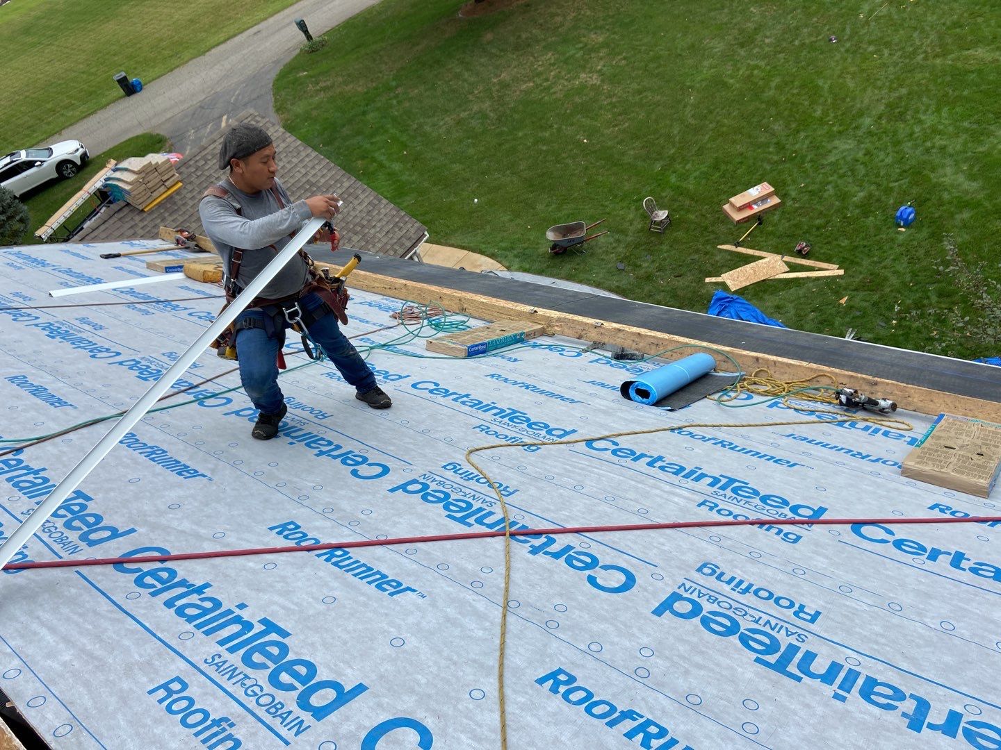 Roof Replacement using CertainTeed Landmark by 180 Contractors