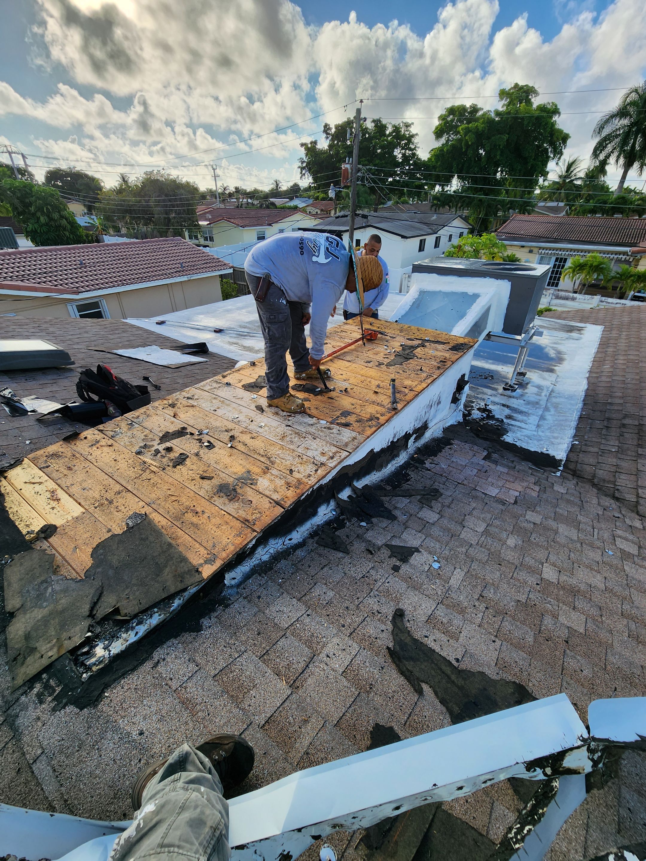 SE 4th St., Dania Beach, FL by G&J Roofing 