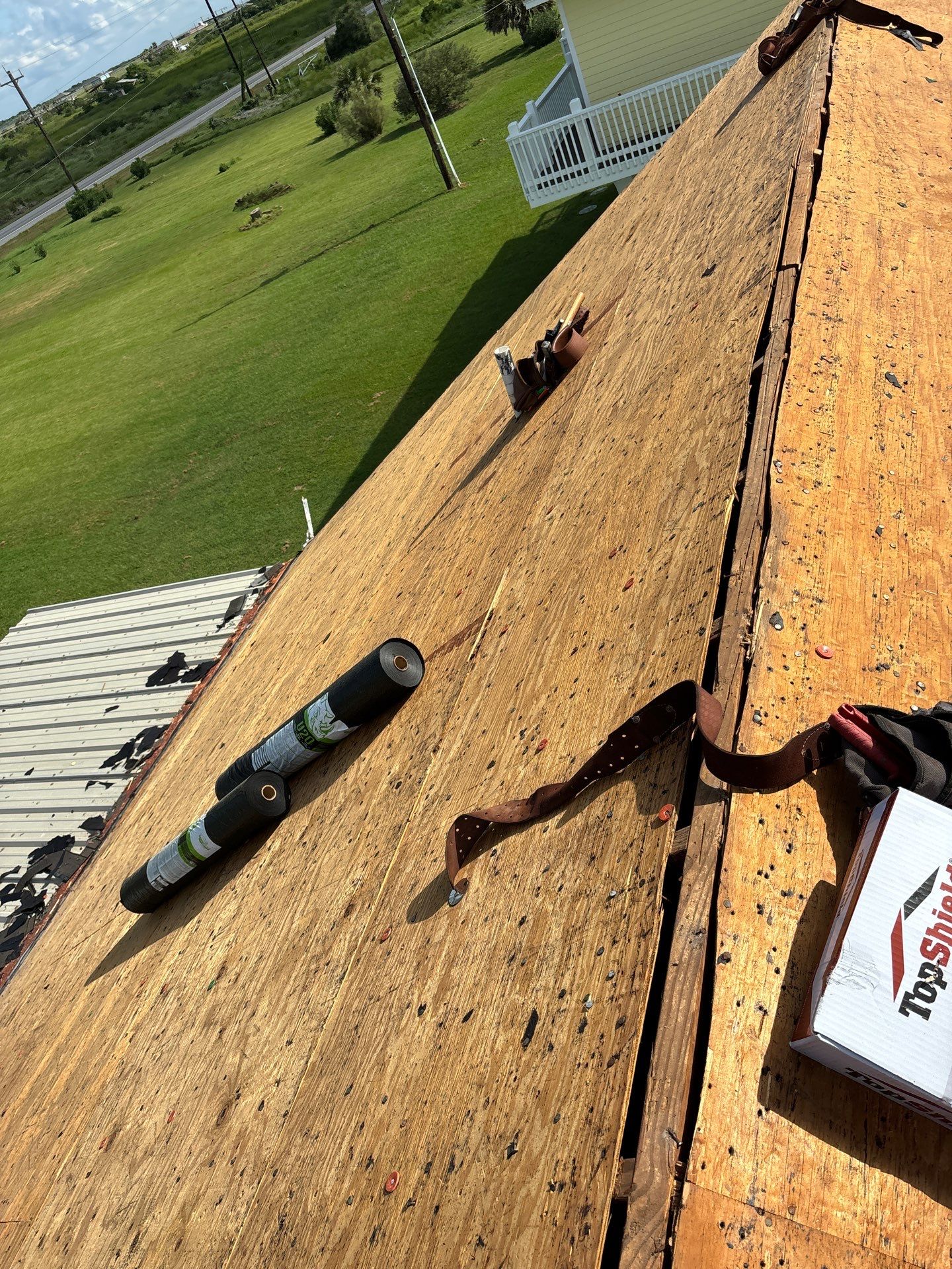Residential Roofing Repair using Owen's Corning Duration (Lifetime) Shingles by Roof Repair Company