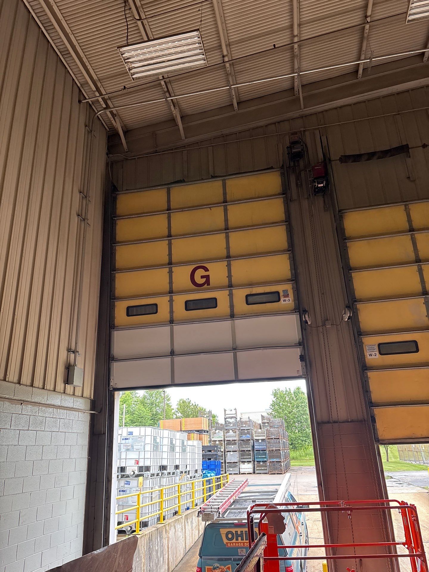 Industrial Garage Door Repair and Panel Replacement in Twinsburg OH by Ohio Garage Door Repair