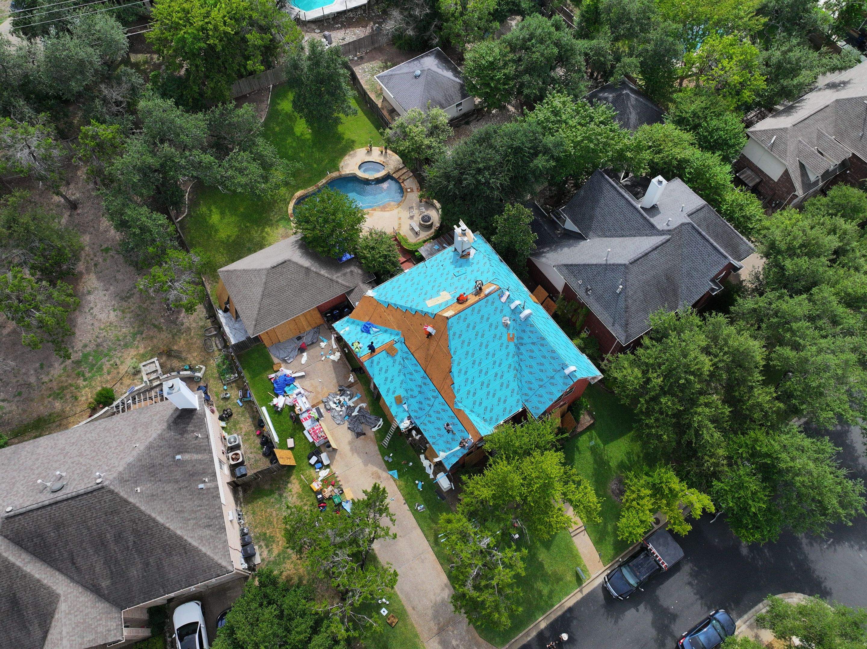 Fortified Northwest Hills Roof Replacment by Lapeyre Roofing