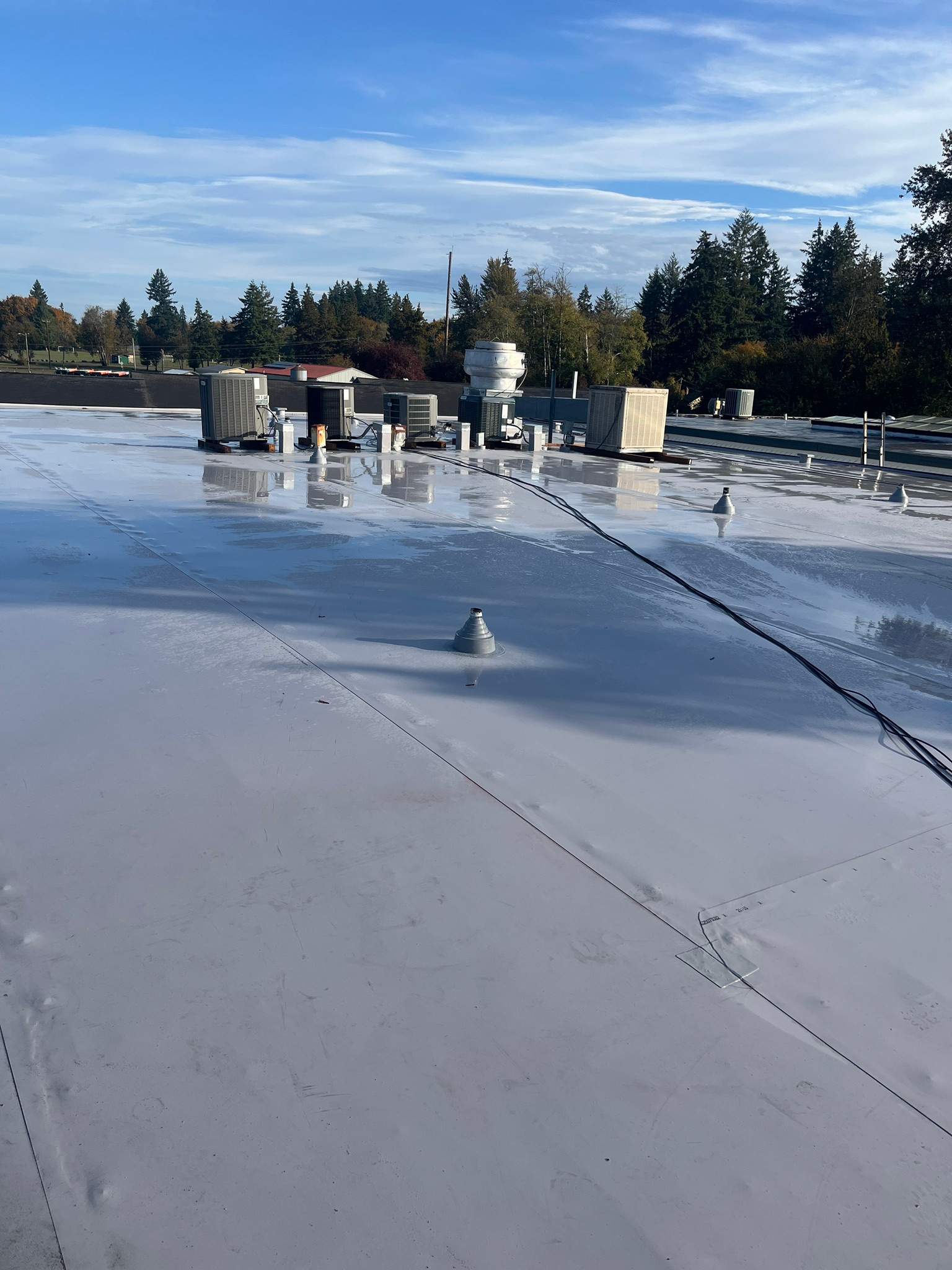 Commercial Roof Replacement in Port Orchard, WA by Hanley Construction