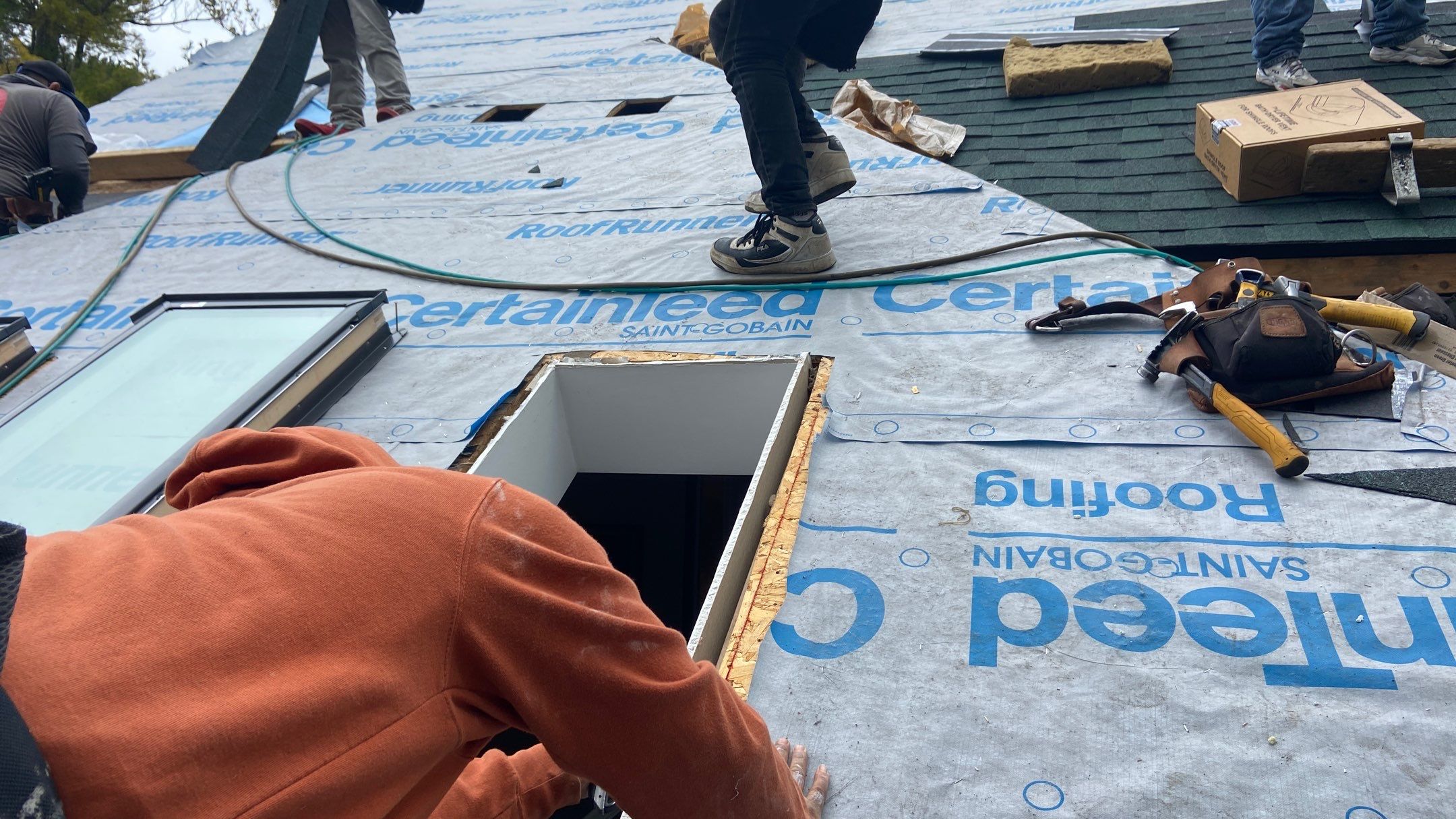 Roof Replacement using CertainTeed Landmark by 180 Contractors