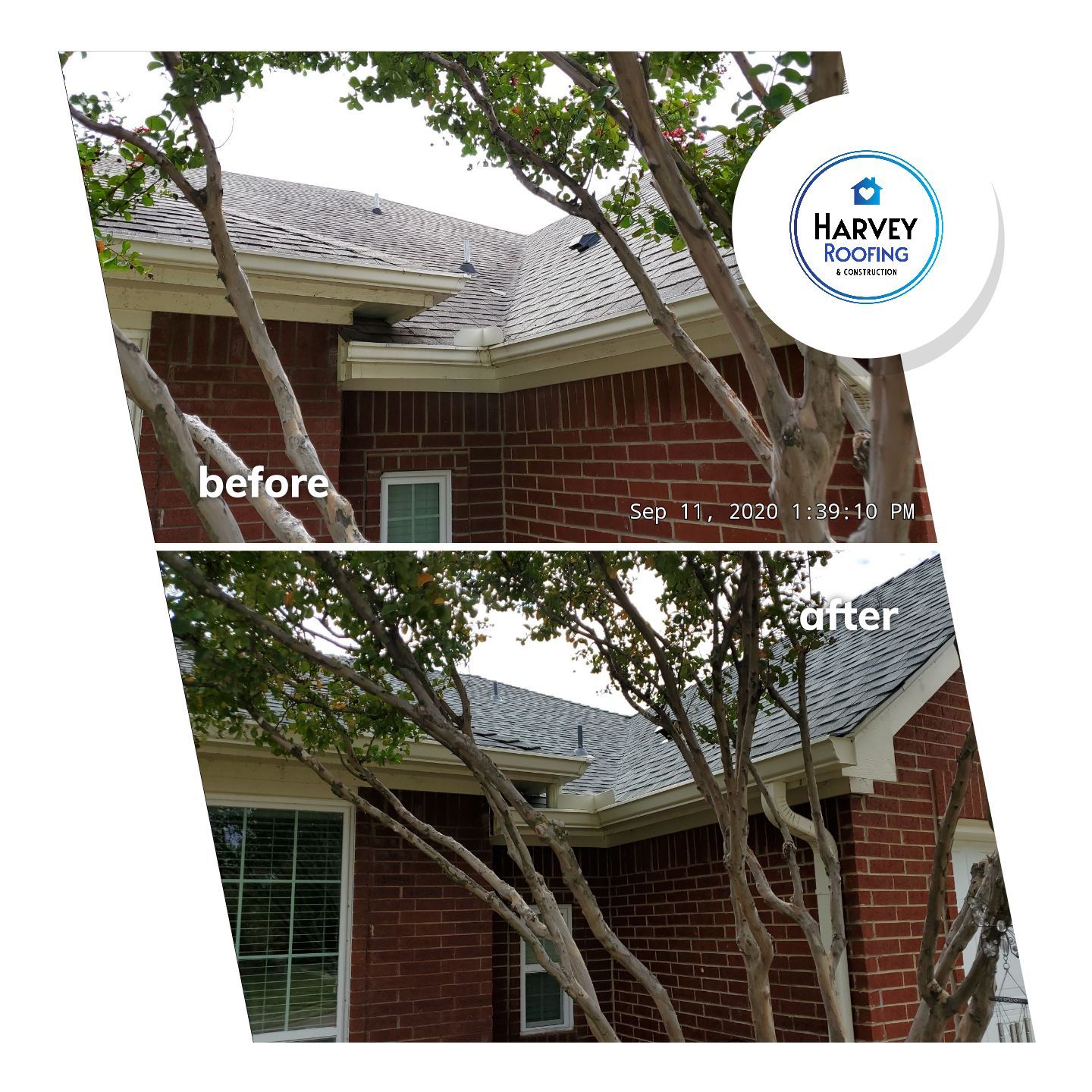 Residential Roofing Installation using ATLAS StormMaster Shake by Harvey Roofing & Construction