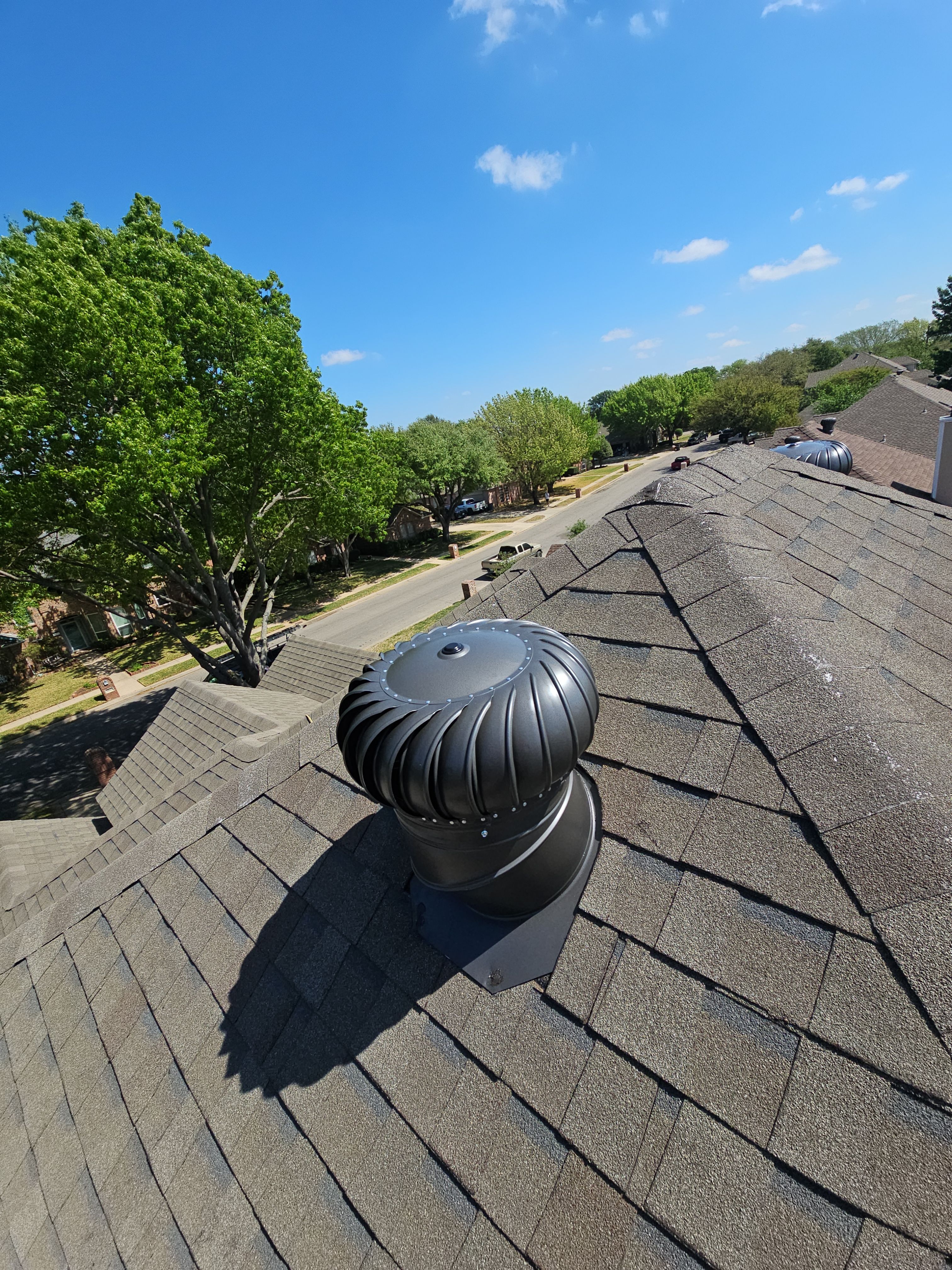Roof Repair & Ventilation Upgrade in North Richland Hills, TX by road roofing llc
