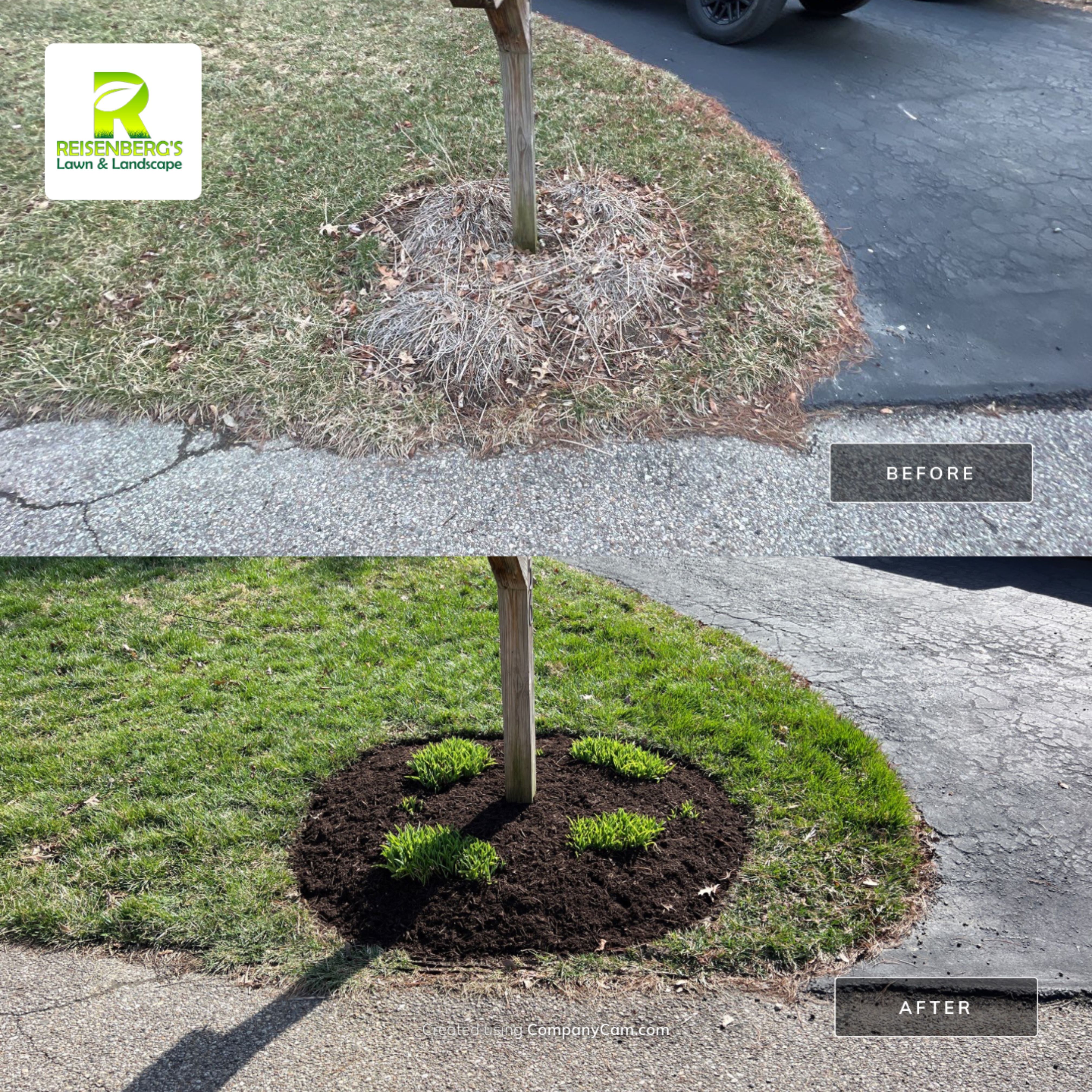 Spring Clean Up, Edge, & Mulch by Reisenberg’s Lawn & Landscape, LLC