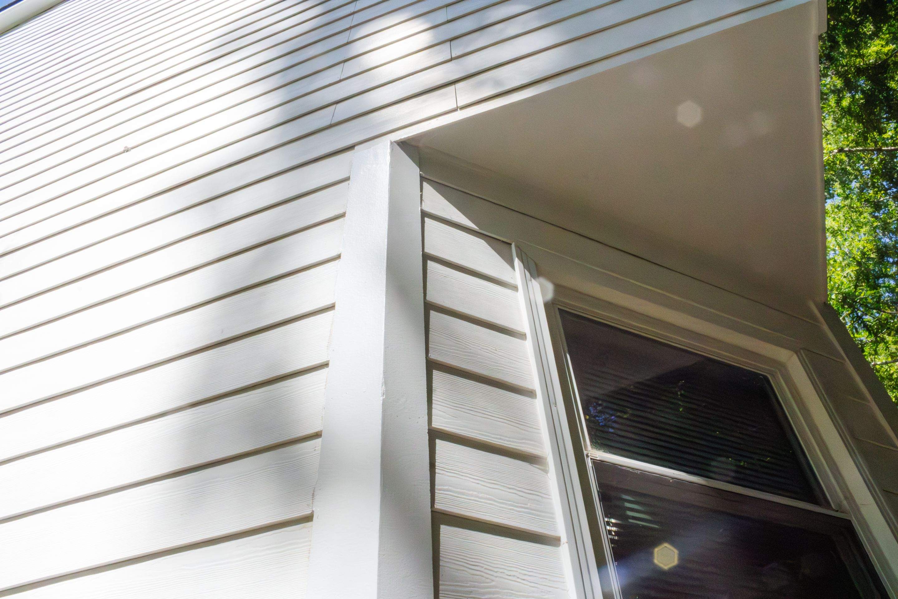Front Porch Railing Replacement using Trex White Composite Railing by Nelson Exteriors