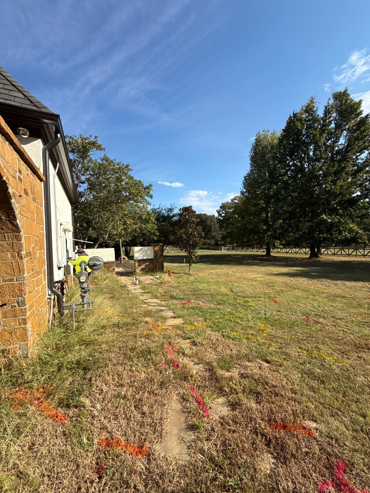 Private Utility Locating and GPR Survey for Residential Property in Collierville, TN by Alsip Locating Service, LLC
