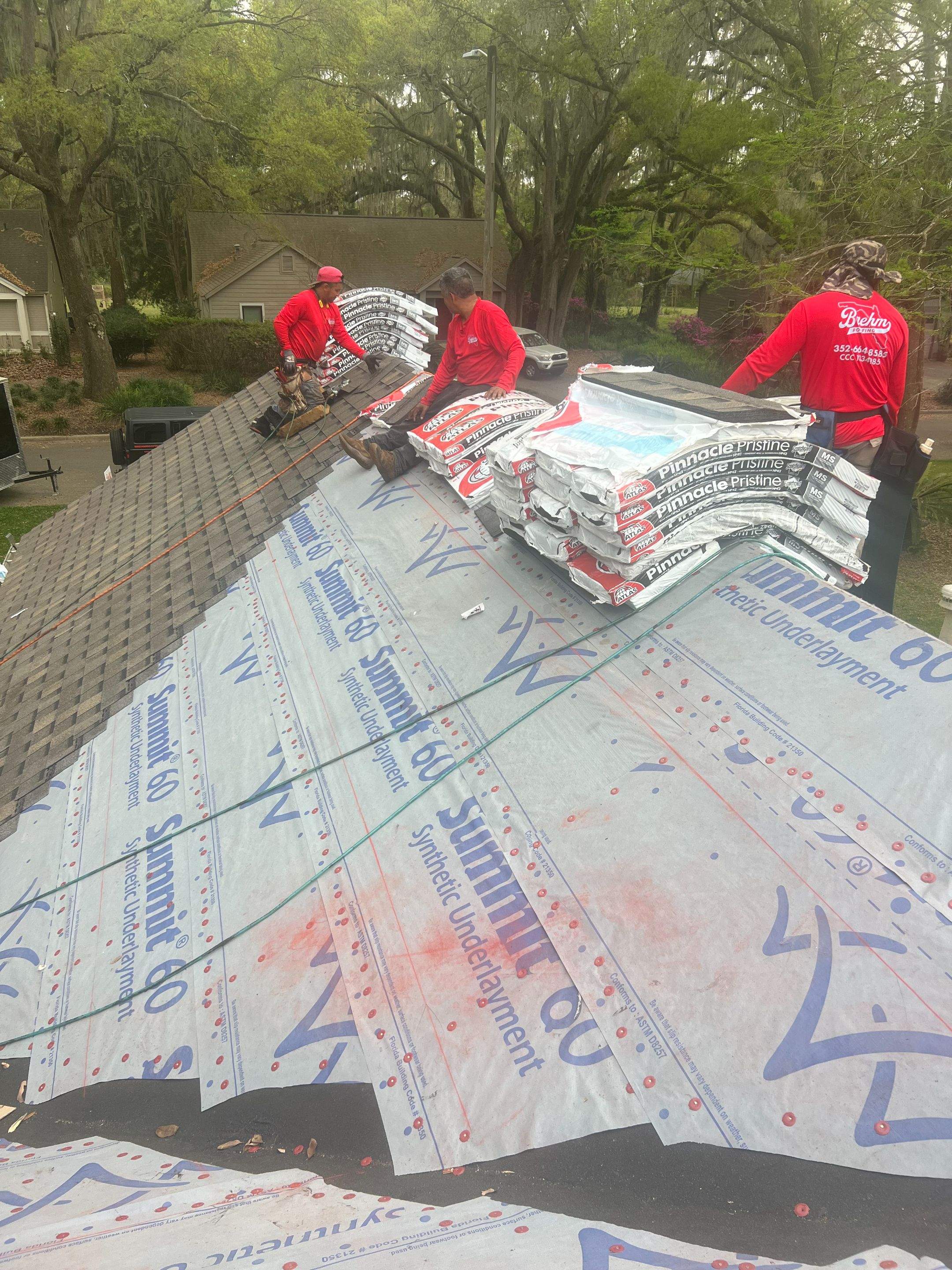 Reroof in Gainesville, Florida  by Brehm Roofing