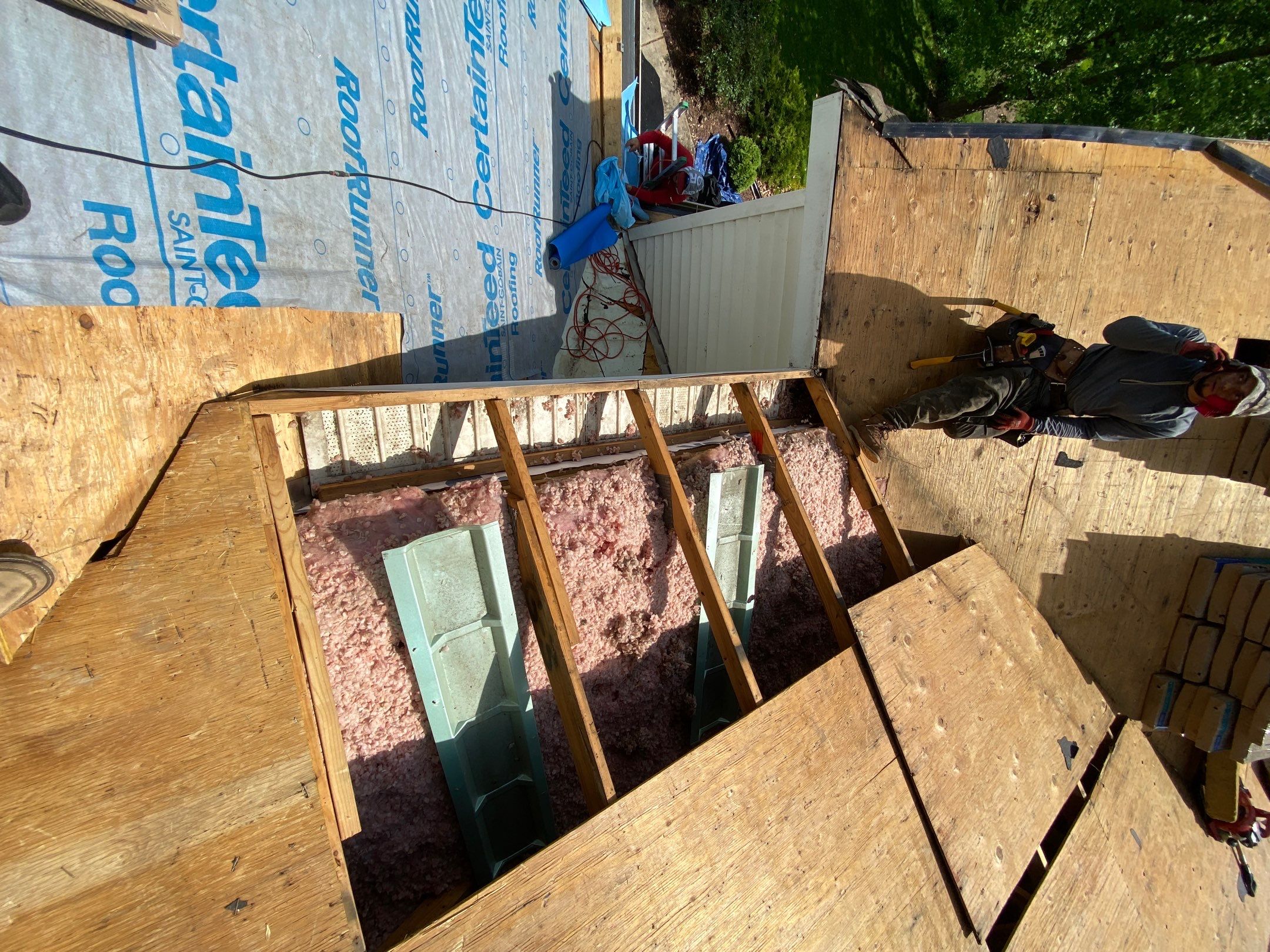 Roof Replacement using CertainTeed Landmark by 180 Contractors