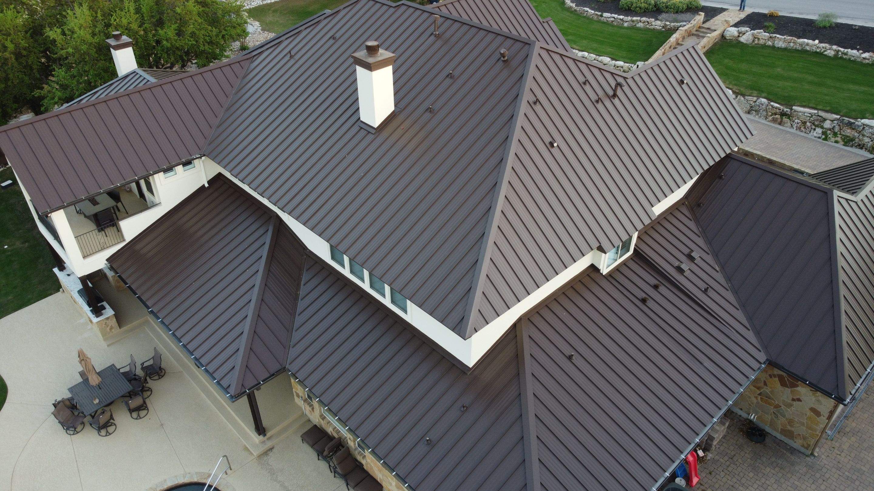 Residential Metal Roof Showcase - Leander, TX by A1 Roof Care