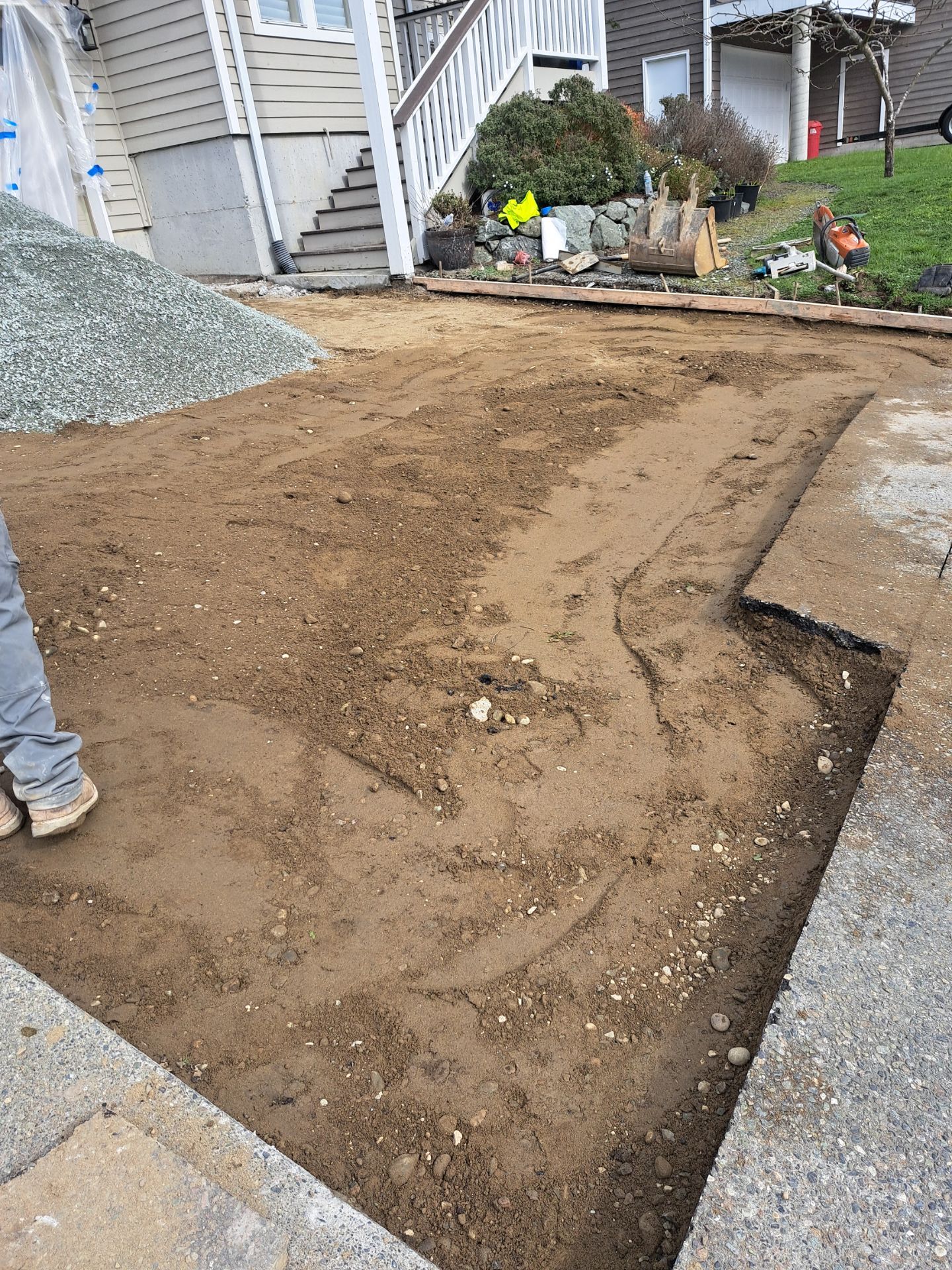 Concrete Driveway Renovation | Freeland  by Jireh Asphalt & Concrete Inc 