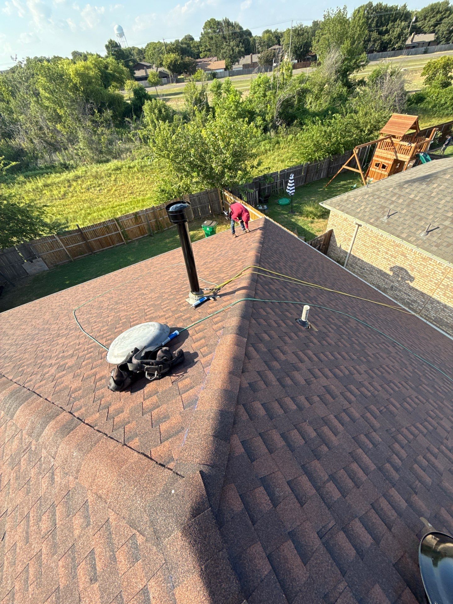 GAF Timberline HDZ - Hickory - Class 3 by Top Sun Roofing