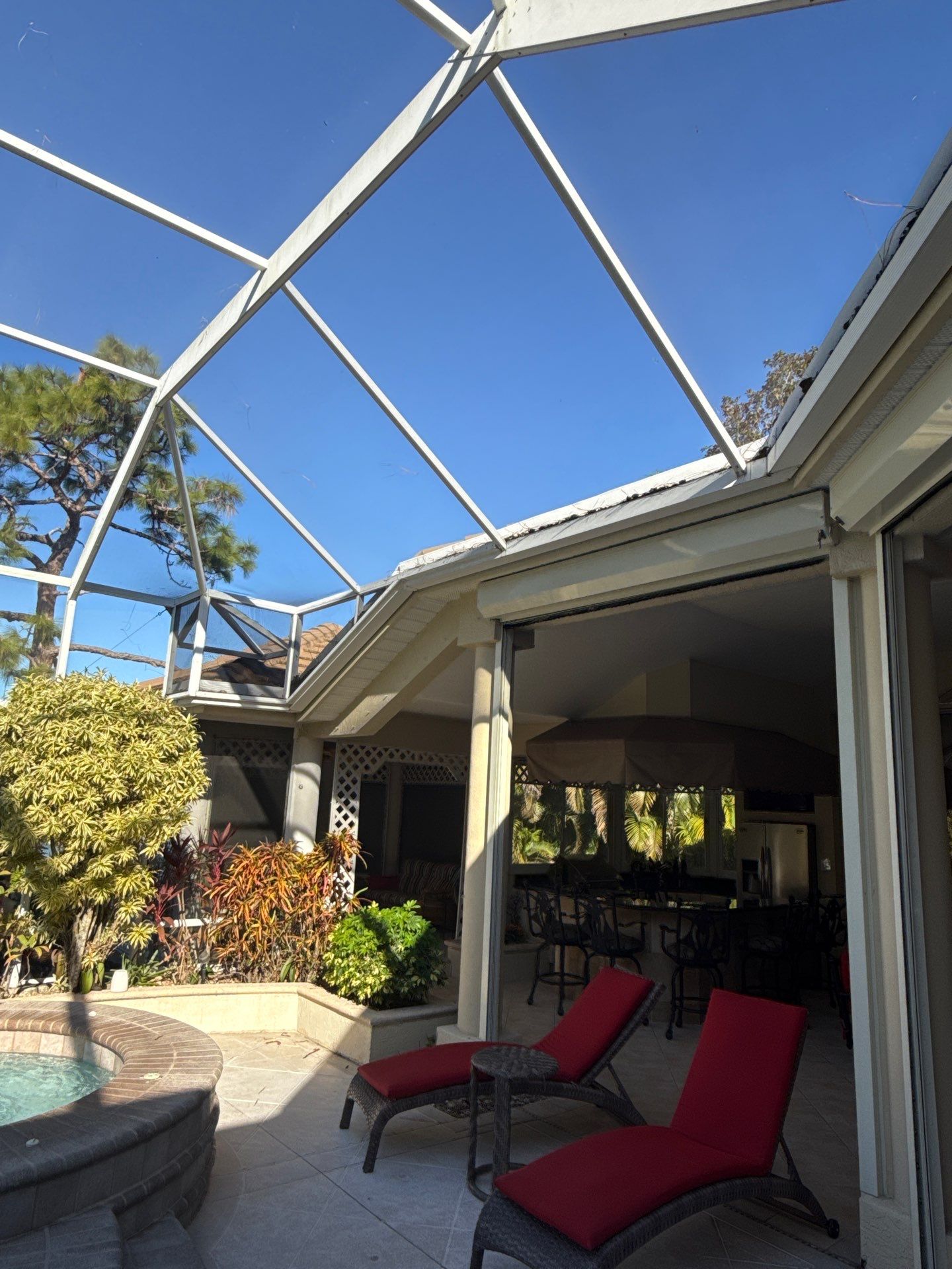 Clean Gutters Entire House and reseal corners in Sarasota FL by Gutter Professors