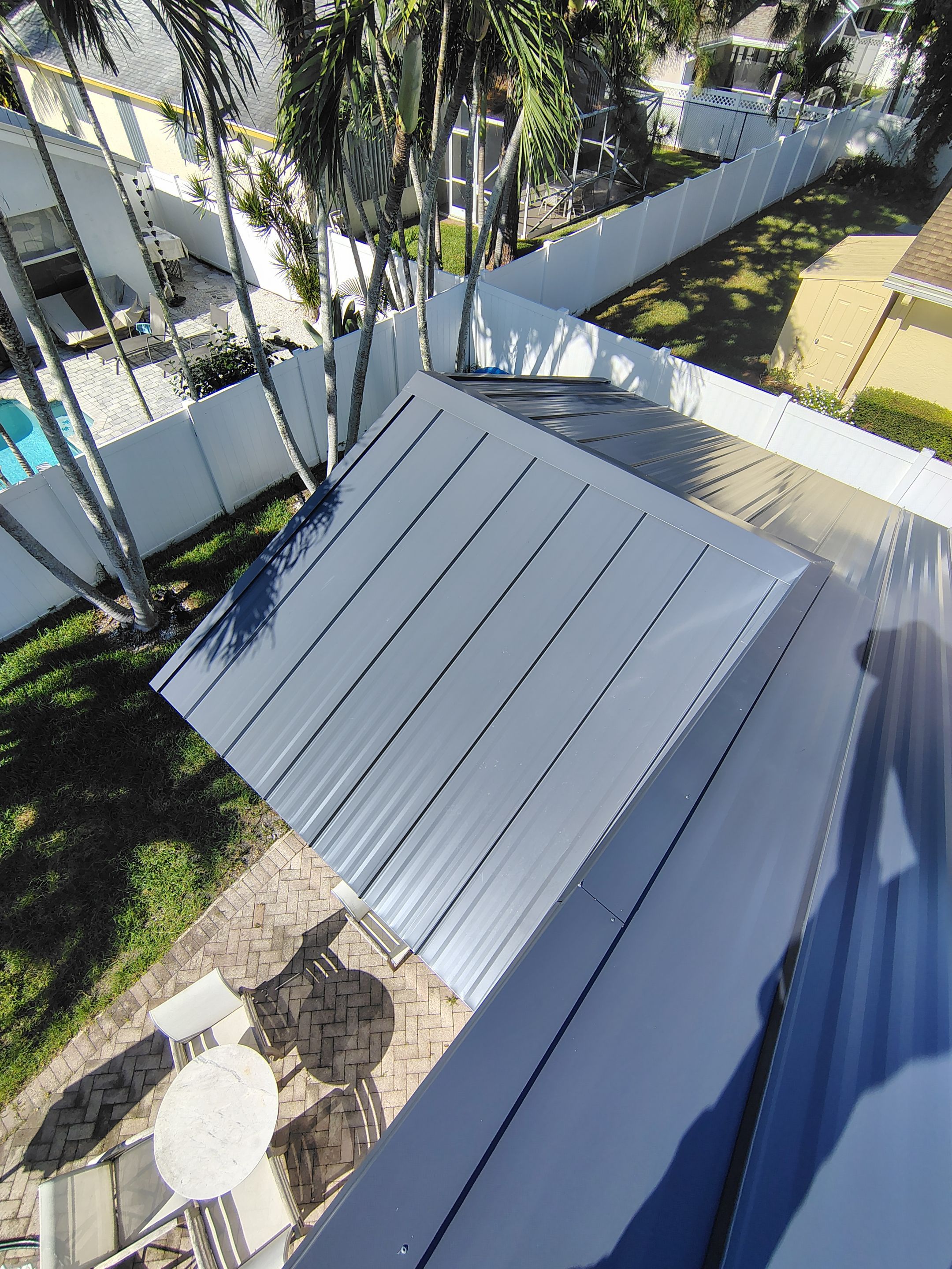24ga 1" Nail-Strip Charcoal Gray  by Total Roofing System The Metal Roof Experts