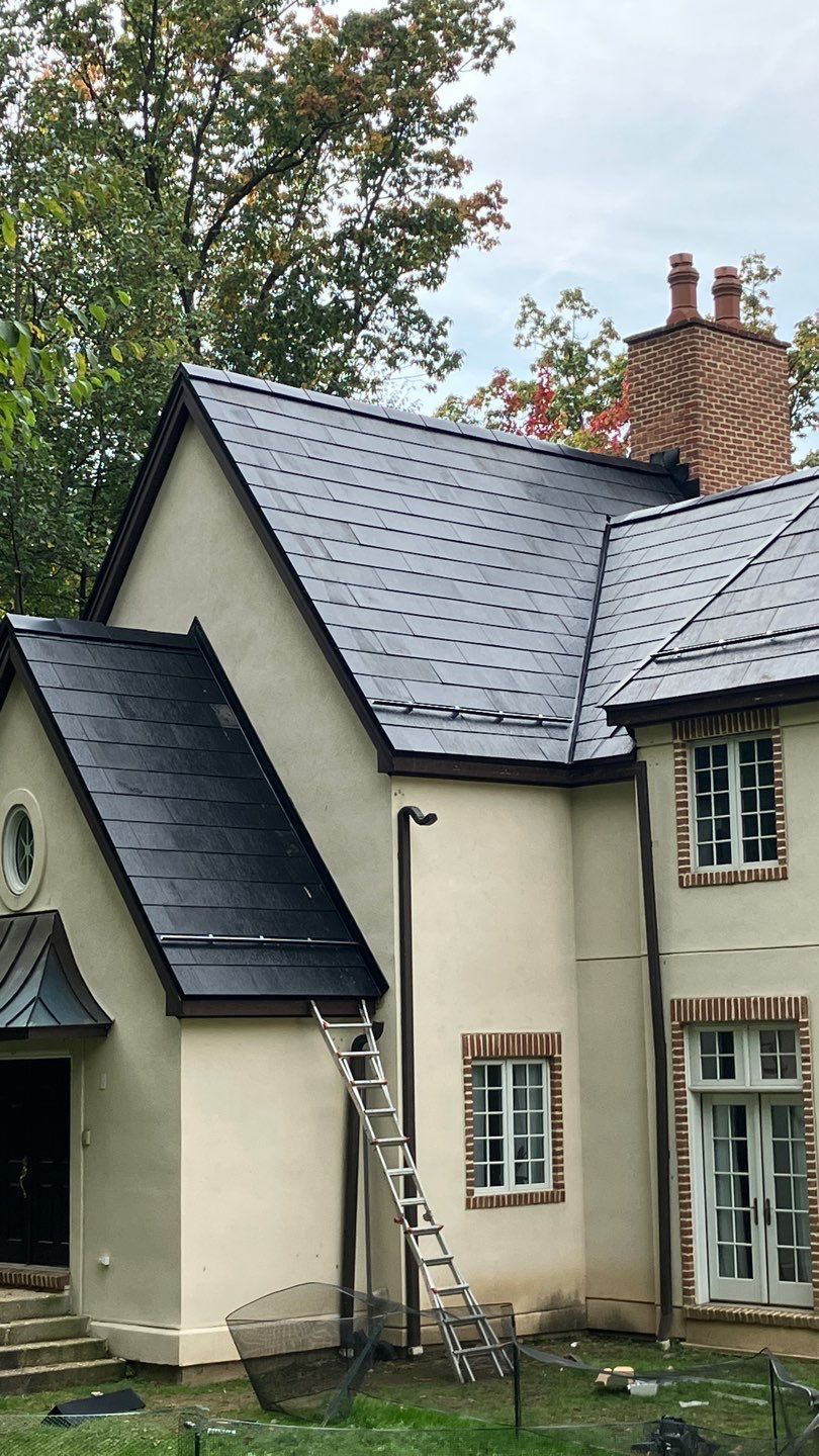 Tesla Solar Roof near Hershey, PA by American Home Contractors