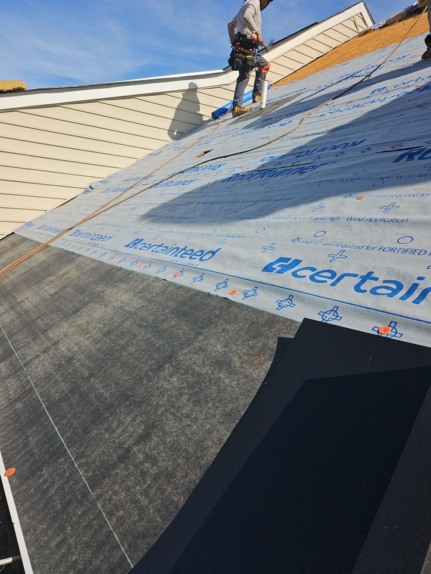 Roof Replacement - Moire Black by Winchester Roofing