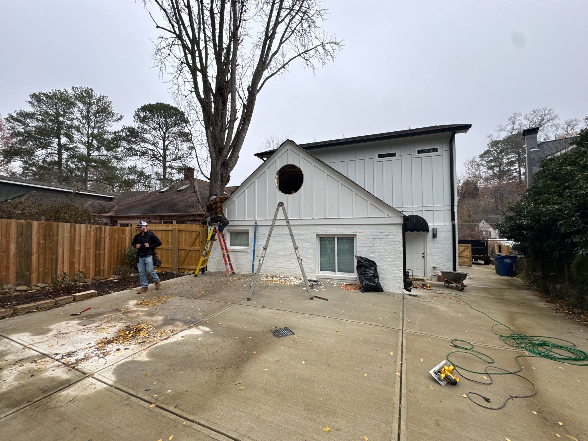 Custom Gable Roof Pavilion and Patio Cover in Atlanta by Swift Home Renovations