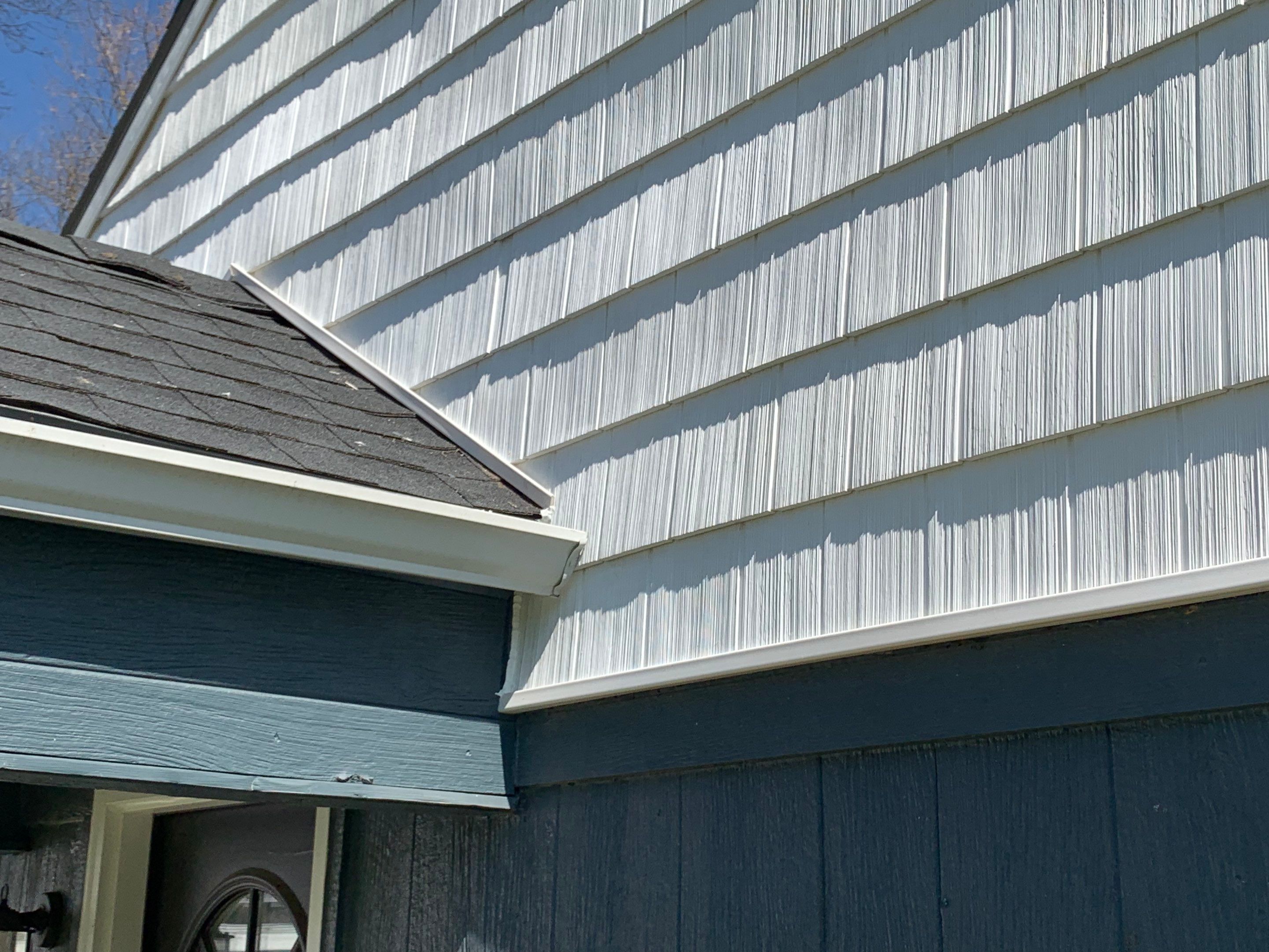 Siding Installation using Shake Siding by EEC Windows, Siding & Roofing