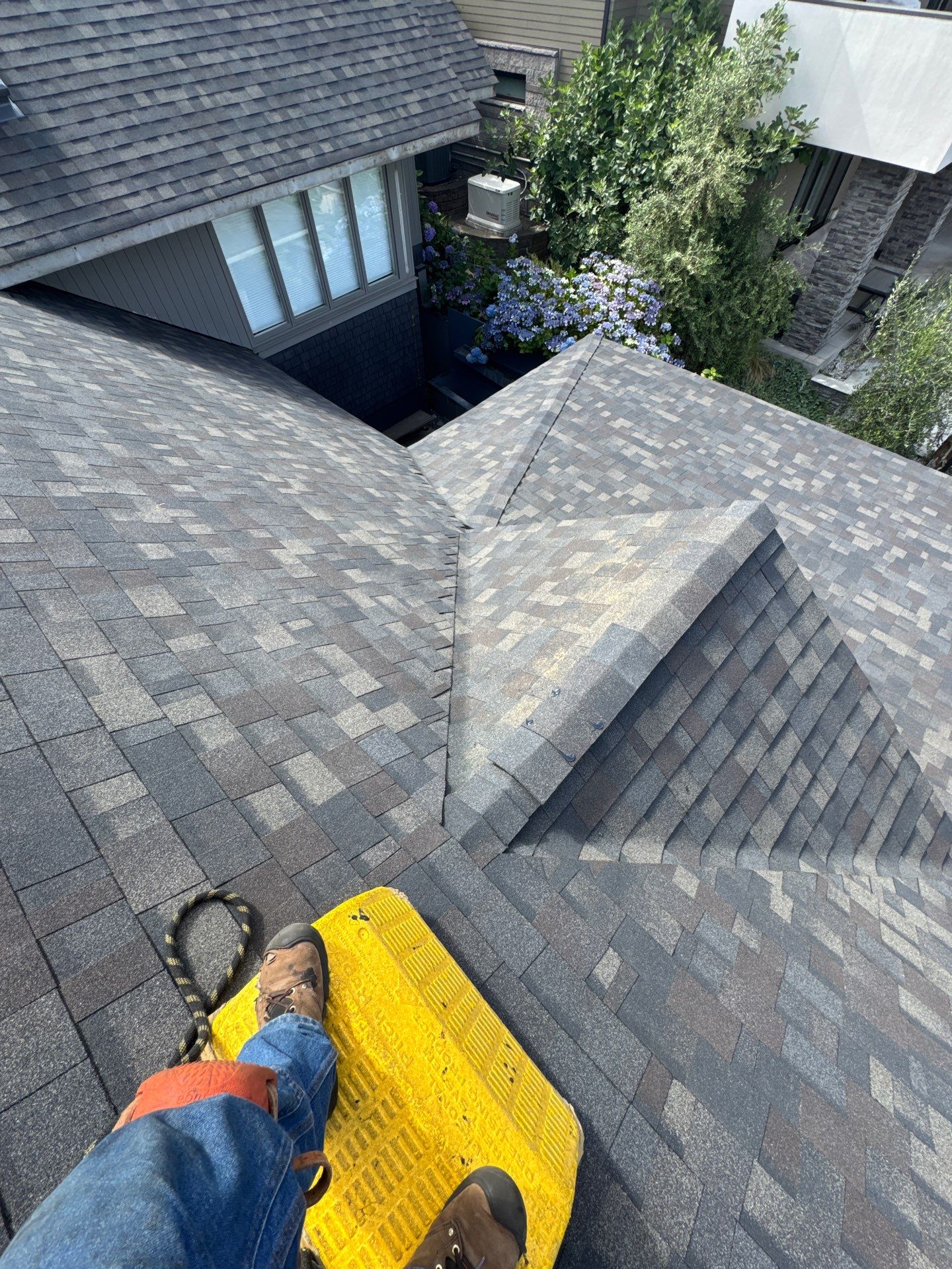 Complete Architectural Shingle Reroof and OSB Decking Repair in Eugene by BEST Roofing & Waterproofing