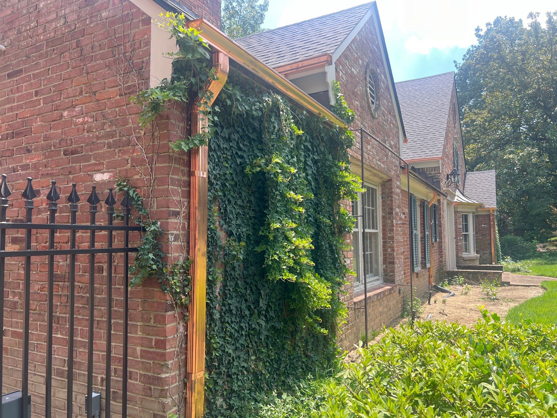 Full Roof Replacement with gutter upgrade after tree impact damage in East Memphis by Revival Roofing Services