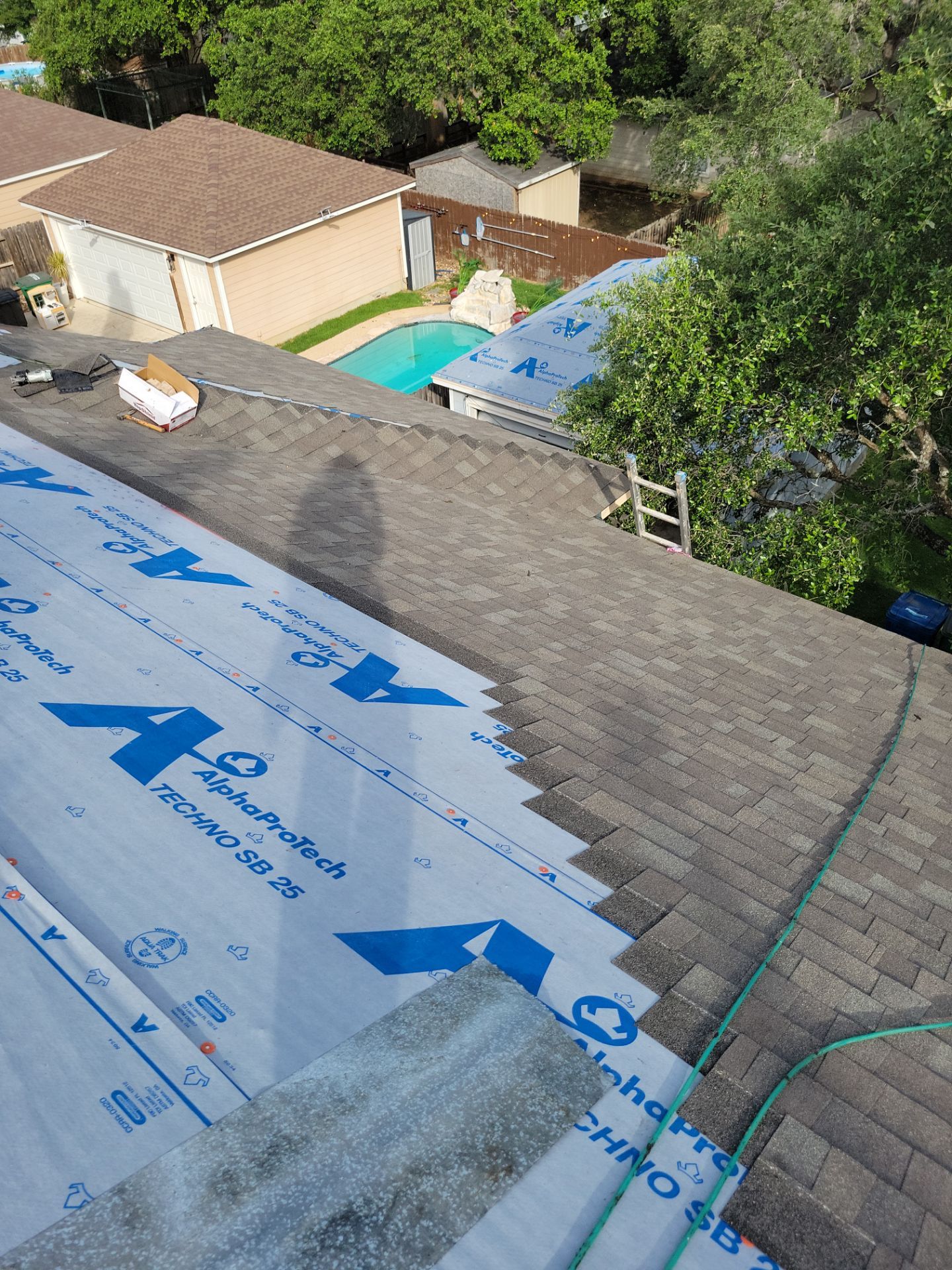 Complete Residential Roof Replacement and Exterior Siding Repairs in San Antonio by Heaven Sent Roofing, LLC