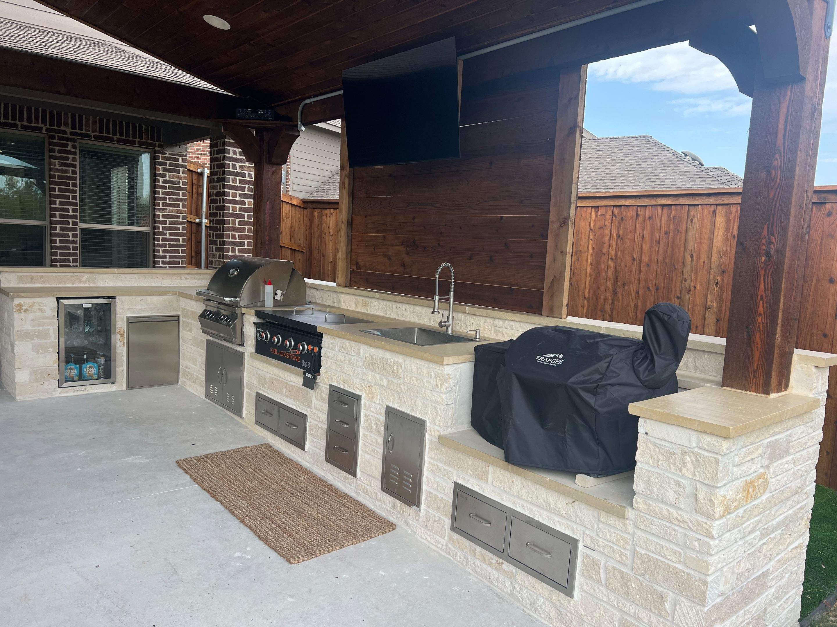 Outdoor Living: (Kitchens & Patio Covers) by Trophy Roofing & Construction LLC