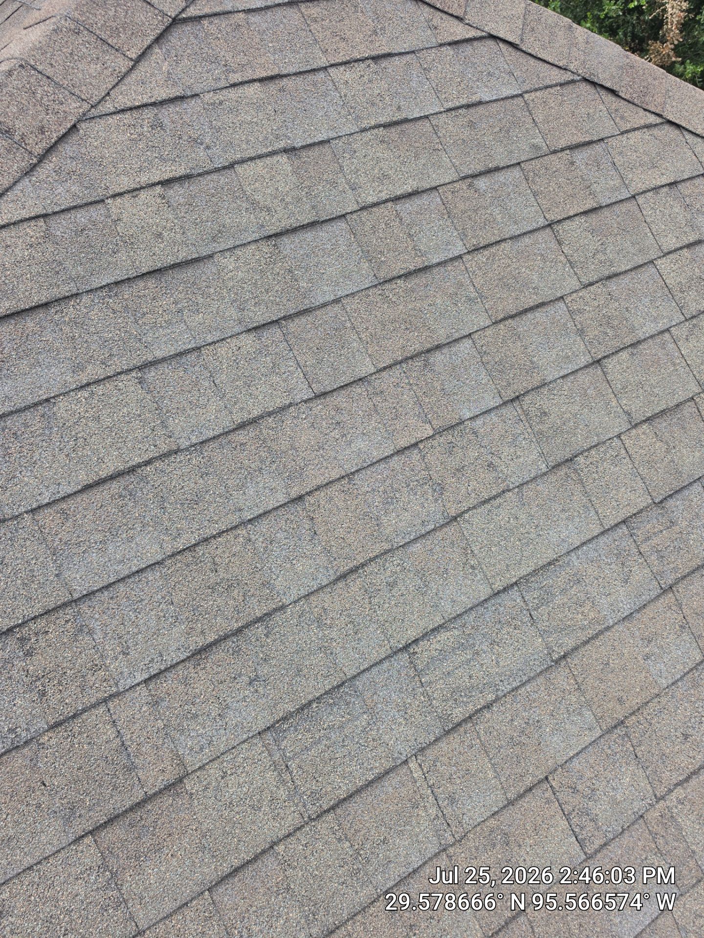 Comprehensive Hail Damage Inspection for Missouri City Residential Home by Good Vibes Roofing