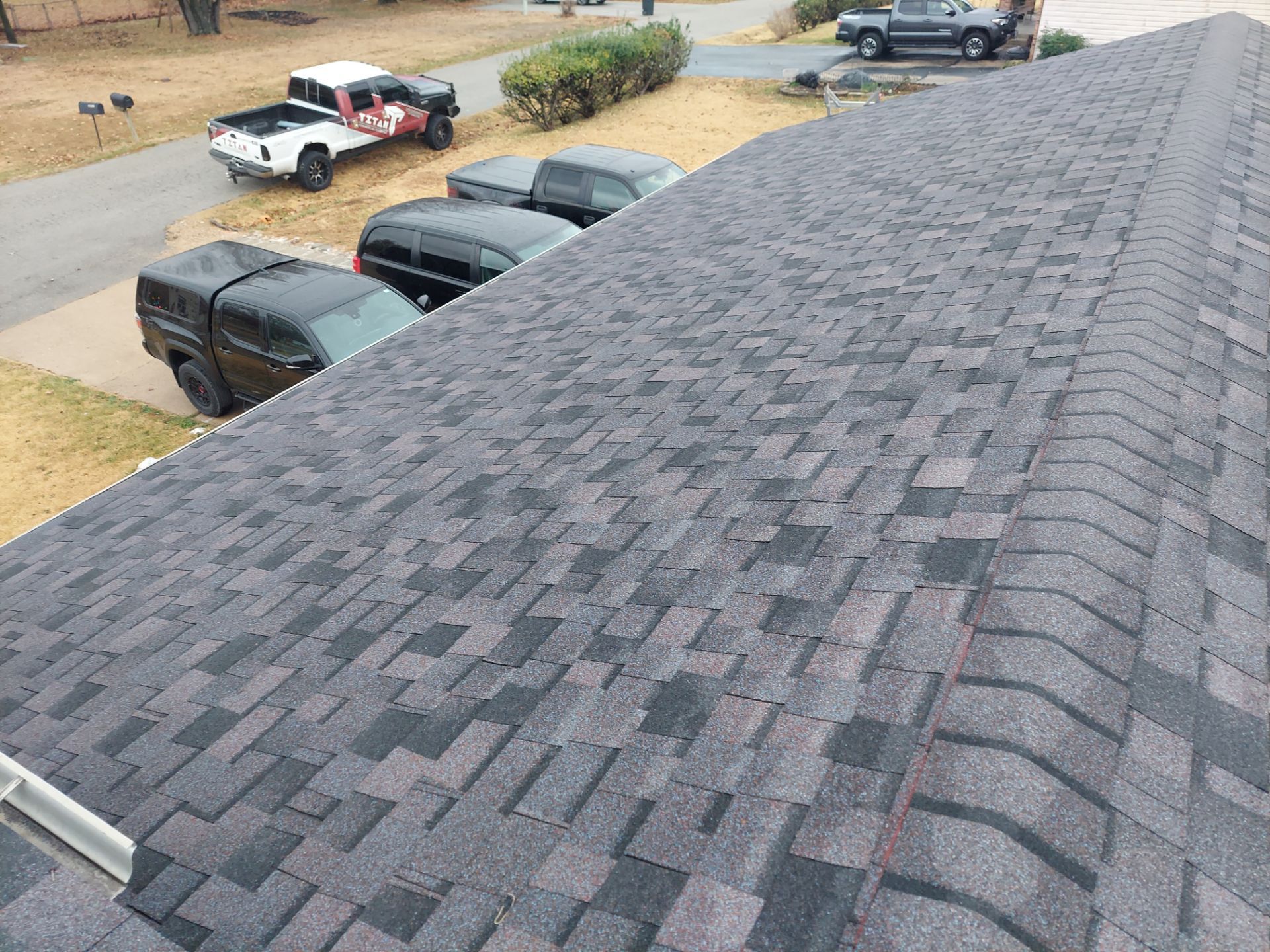 Residential Roofing Install - Owens Corning Duration - Color Midnight Plum  by Titan Commercial & Residential Roofing 