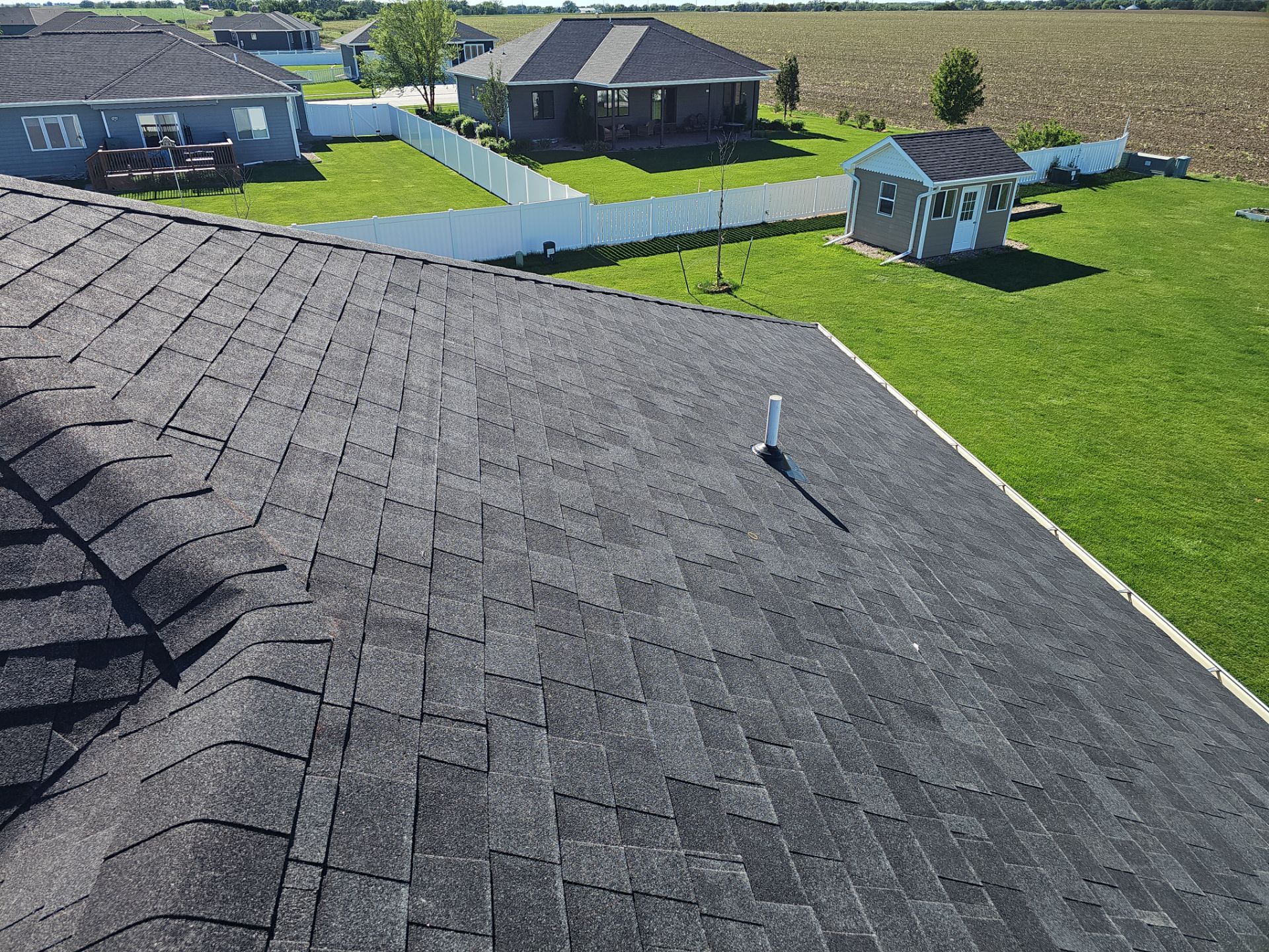 Malarkey Vista AR Midnight Black in Kearney, NE by Loyal Nine