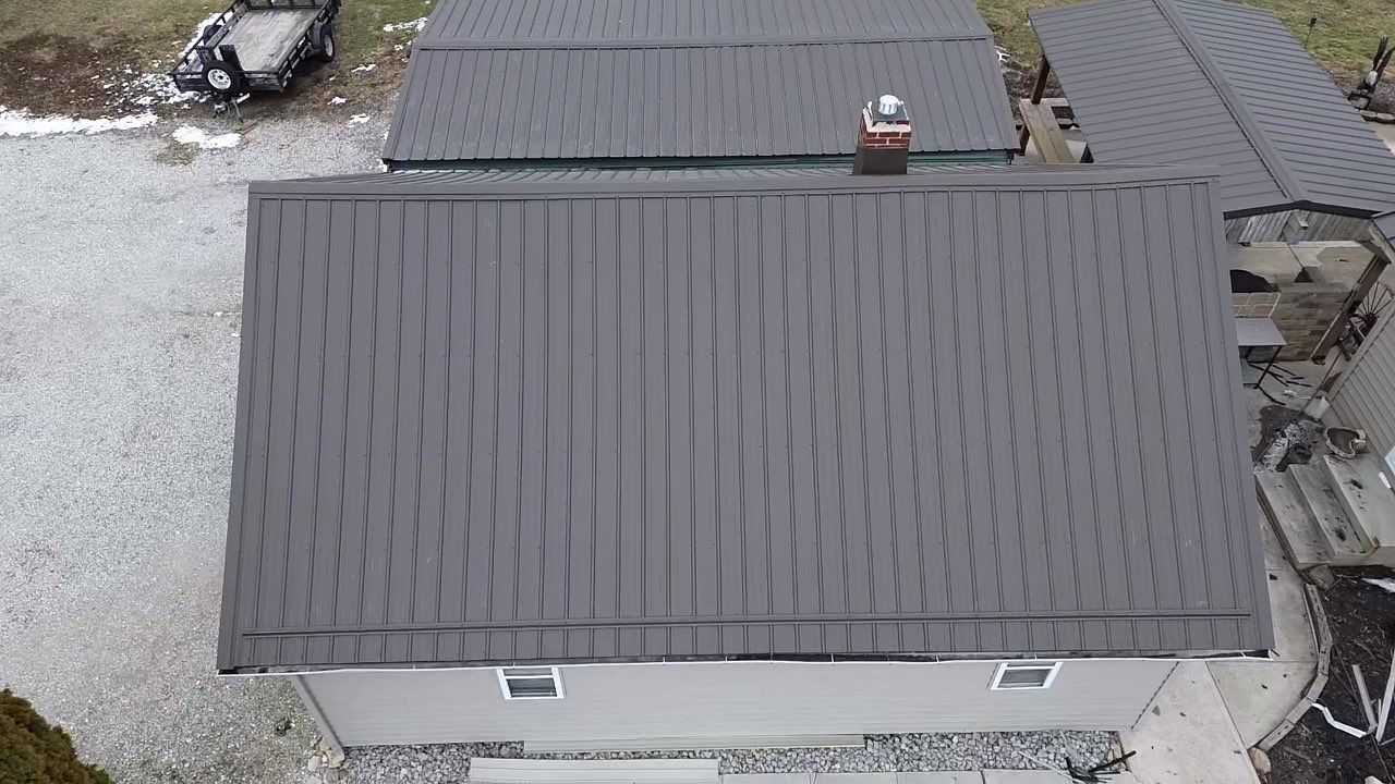 Standing Seam & Exposed Fastener Metal Roof Installation – Bluffton, IN by 4Ever Metal Roofing